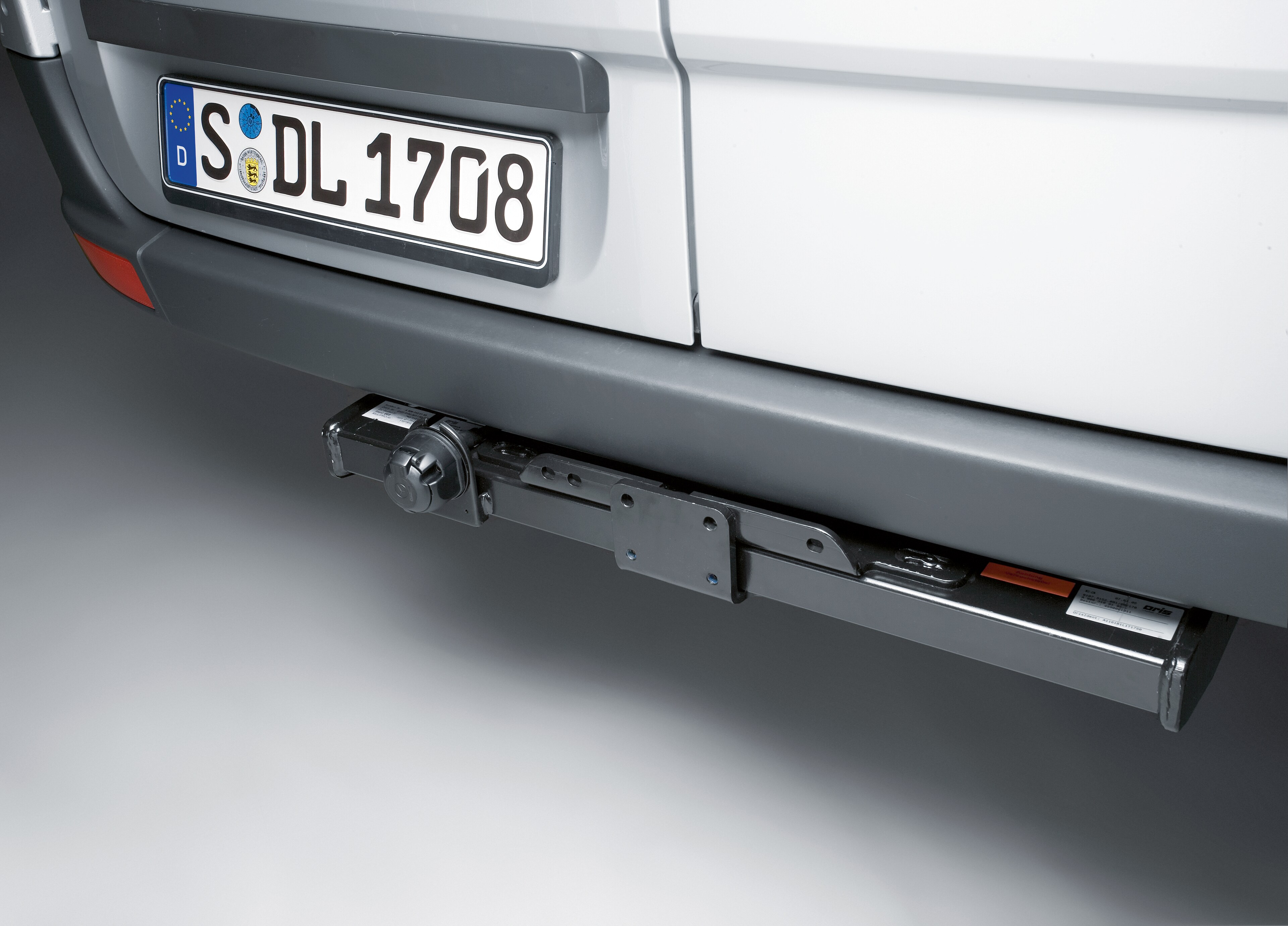 Trailer hitch, Attachment kit, for panel van/crewbus