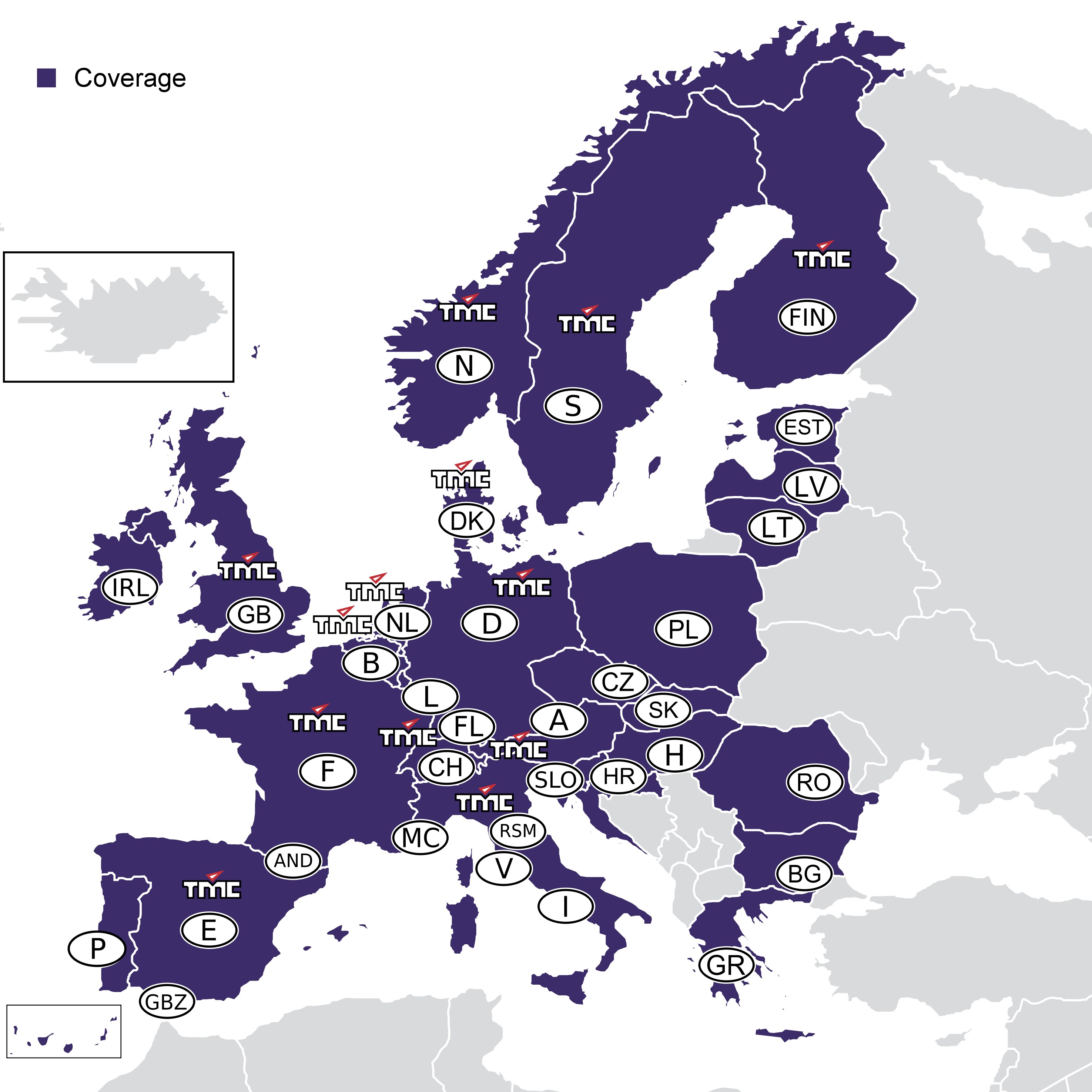Navigation update, COMAND APS, Europe, Version 2015/2016 - violet, NTG4-204