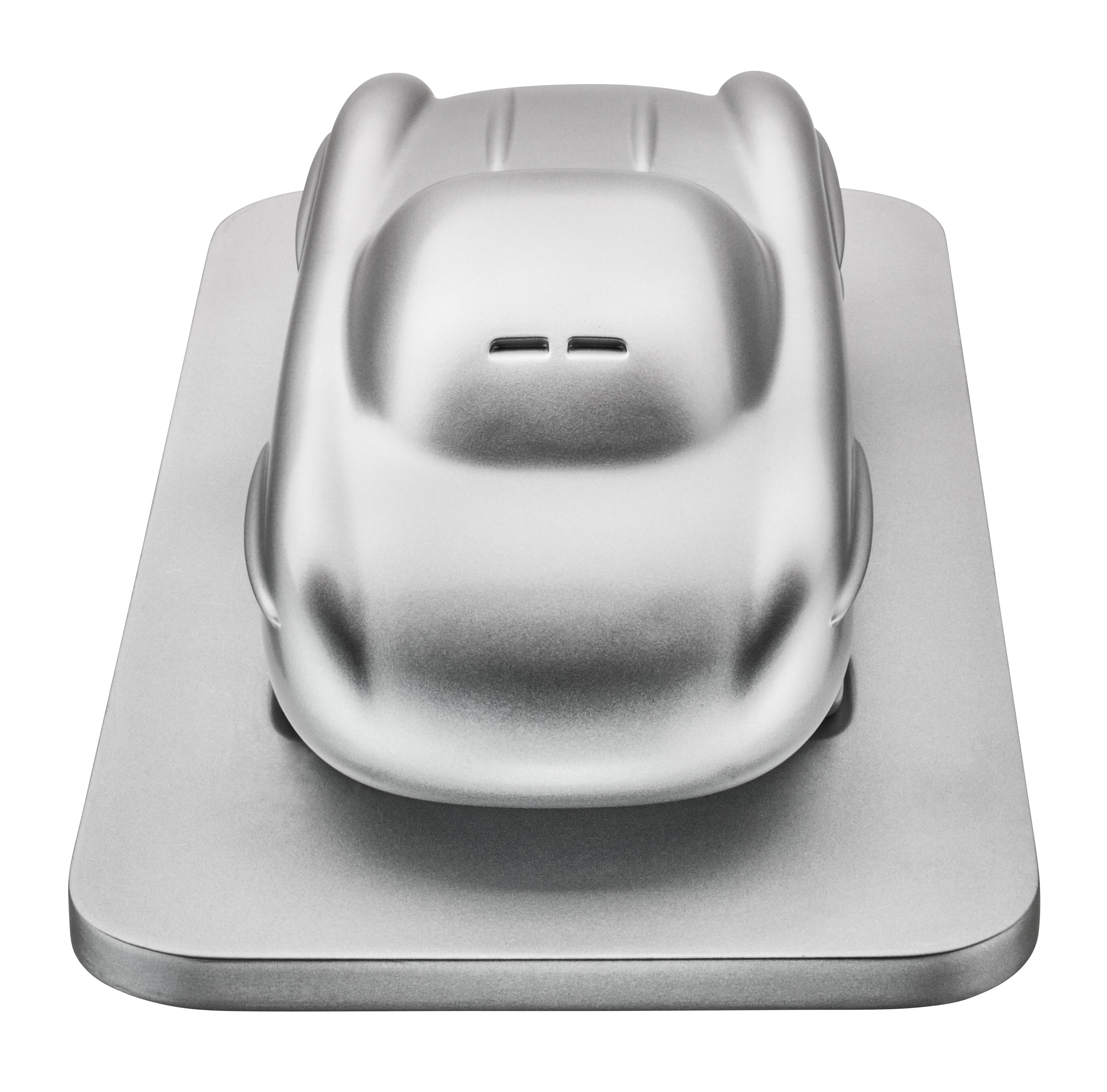 300 SL Coupe W 198 II sculpture (1957-1963) - silver-coloured, Minichamps, 1:18