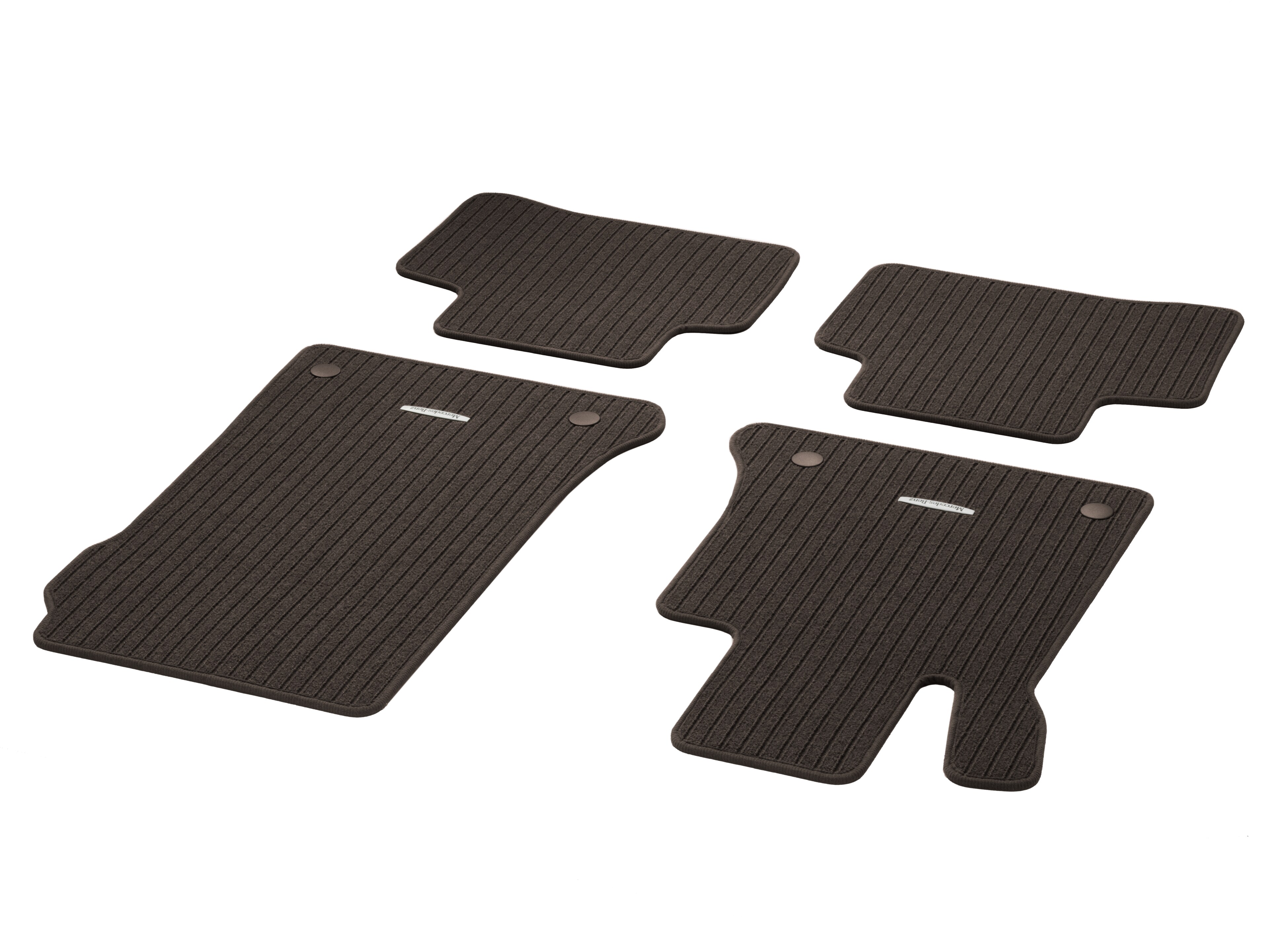 Ribbed mats, CLASSIC, Set, Set of 4