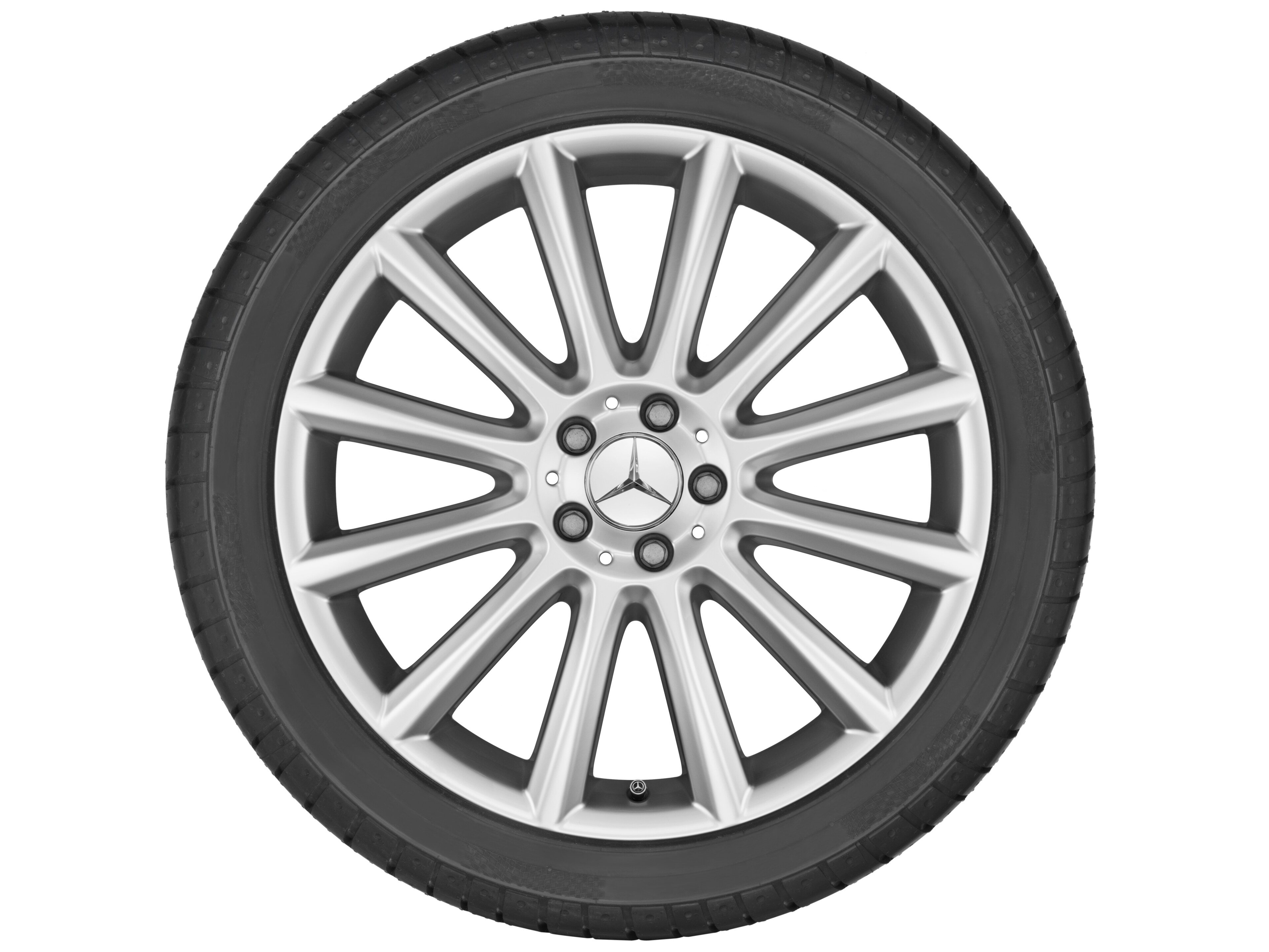 12-spoke wheel, 50.8 cm (20-inch) - 8,5 J x 20 ET 67, sterling silver
