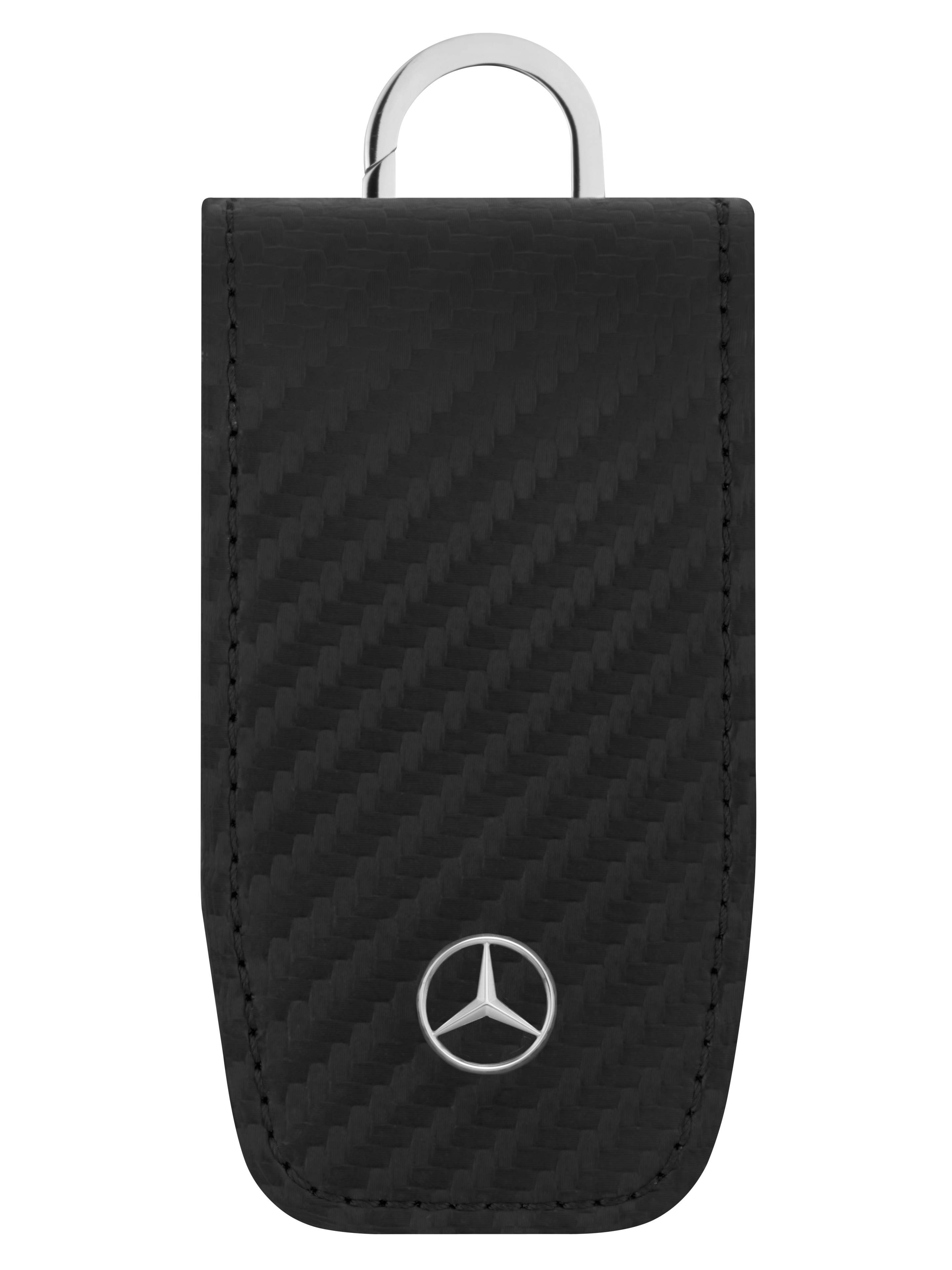 Key case - carbon-fibre, Carbon-fibre-look leather