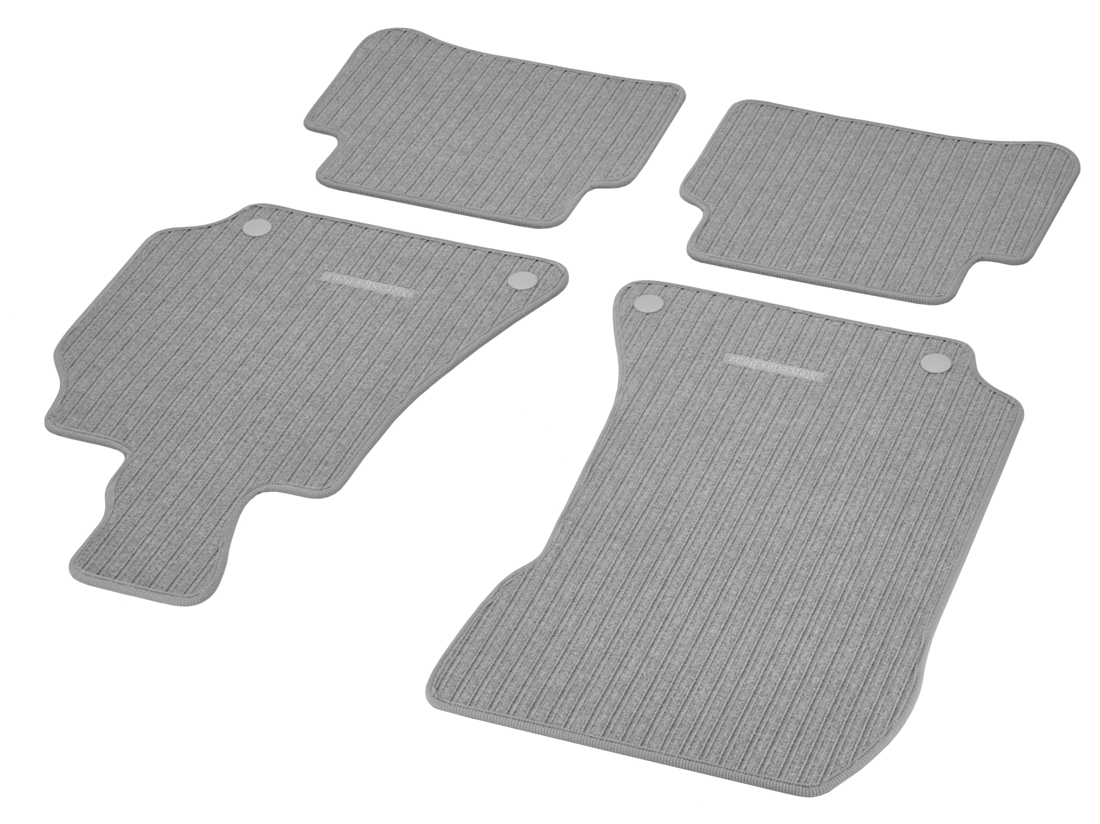 Ribbed mats, CLASSIC, Set, Set of 4