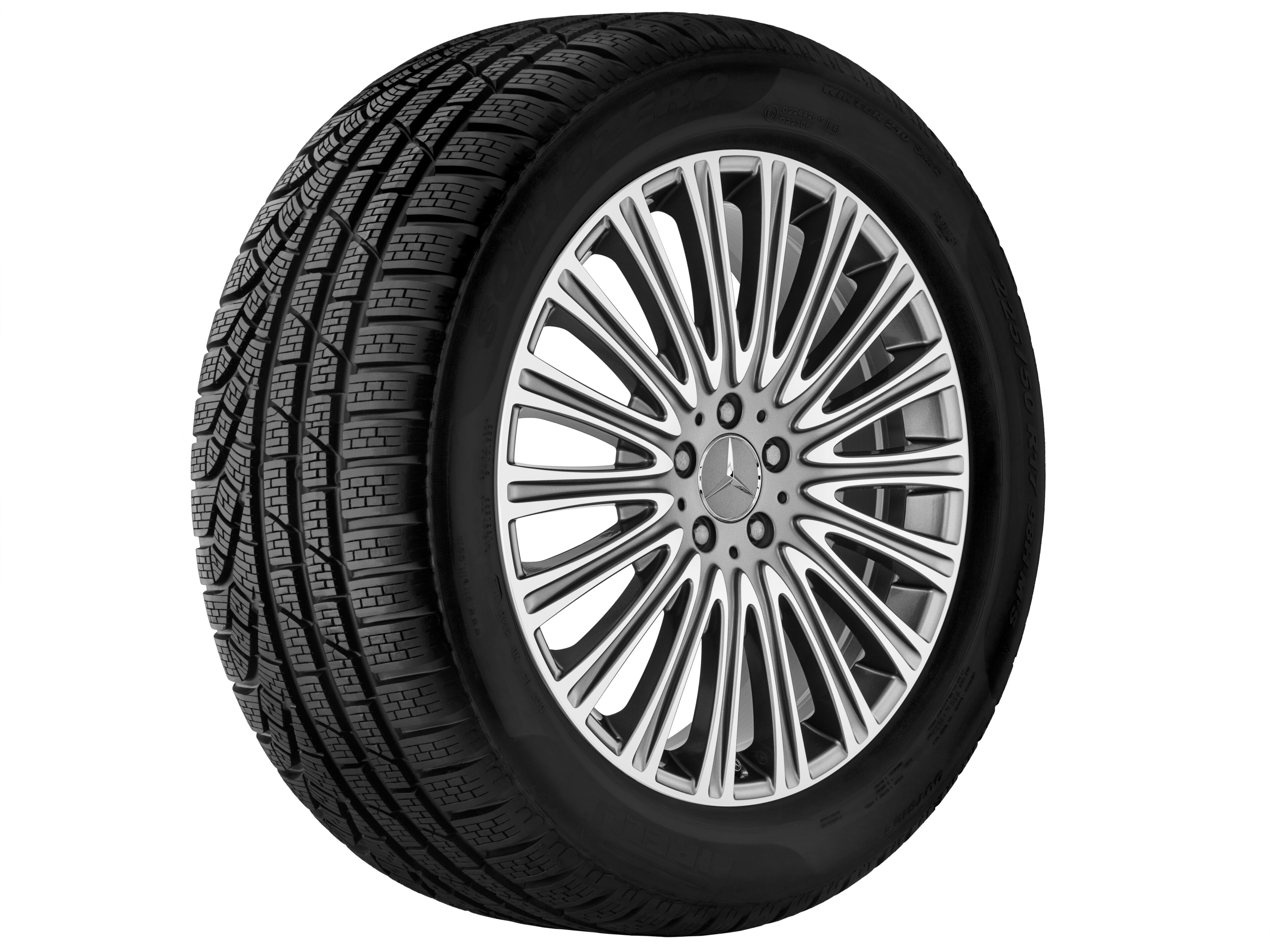 Multi-spoke wheel, 50.8 cm (20-inch), High-sheen finish - 8 J x 20 ET 43, himalaya grey, high-sheen