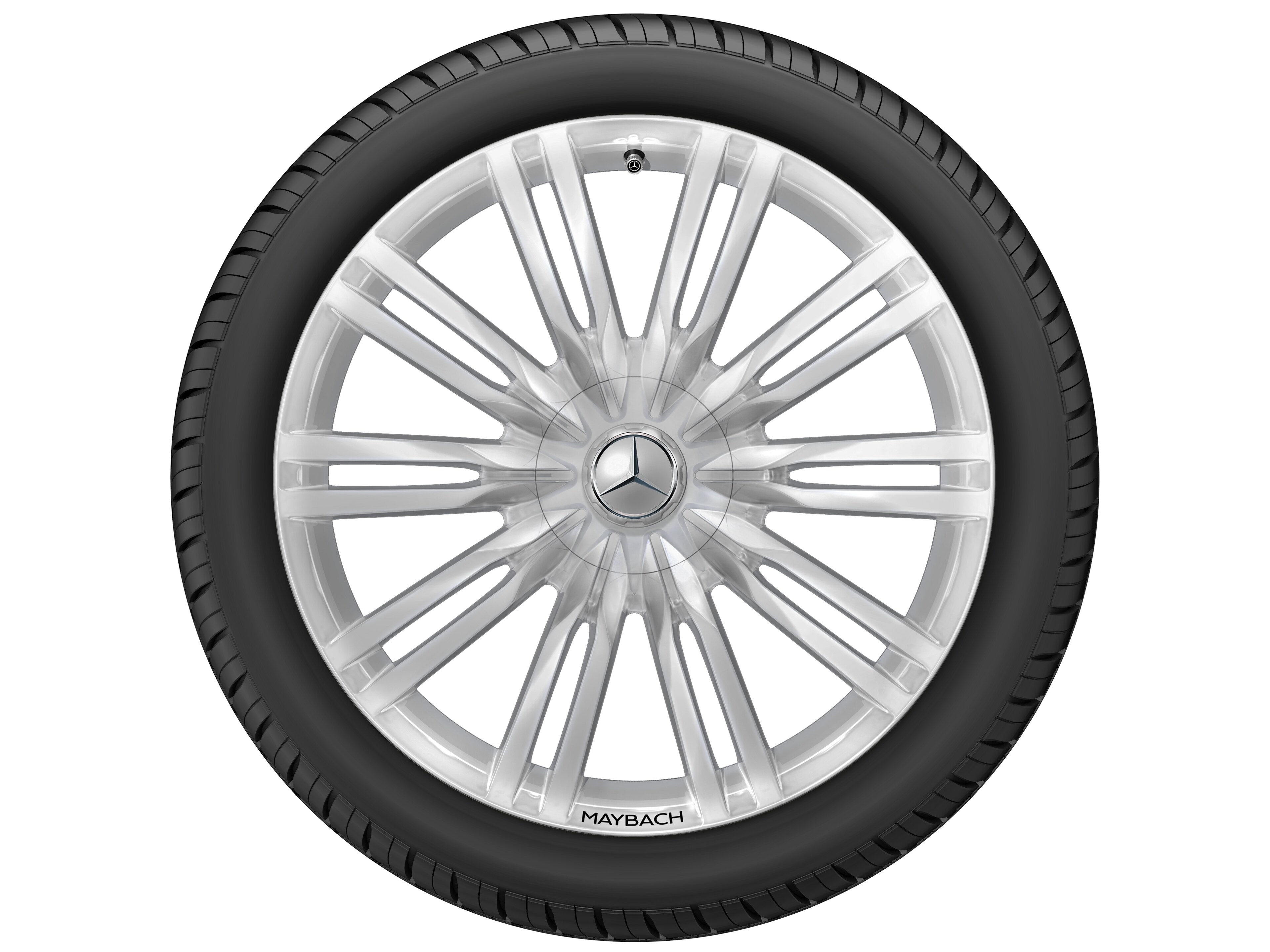 10-twin-spoke wheel, 50.8 cm (20-inch), High-sheen finish - 10 J x 20 ET 48,1, black, high-sheen