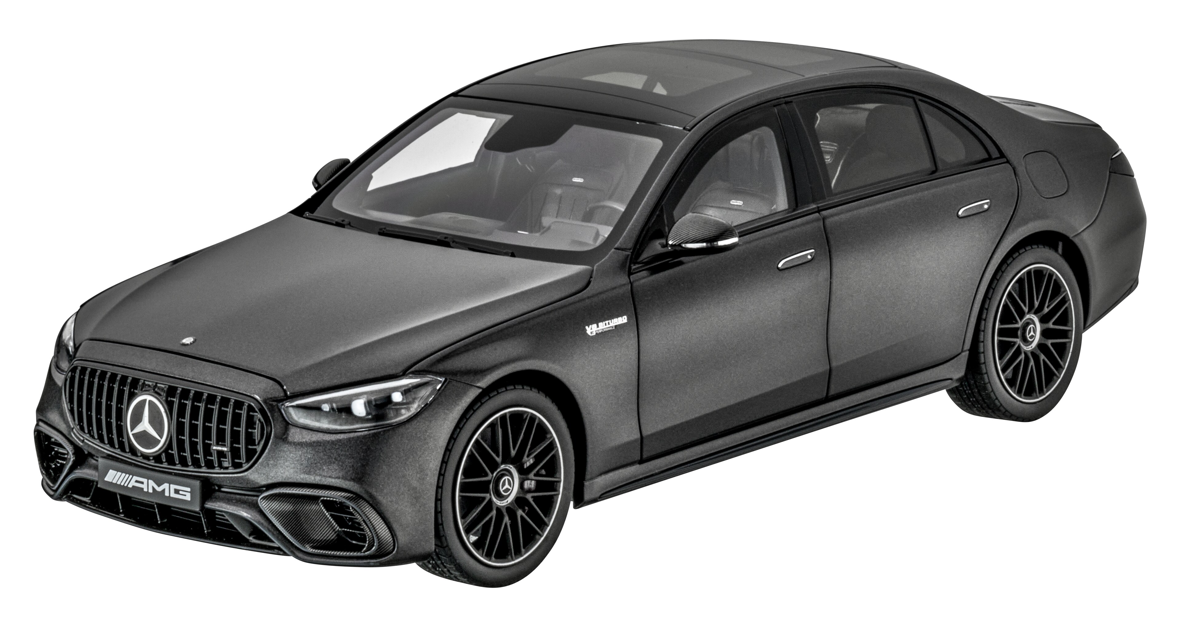 Mercedes-AMG S 63, E PERFORMANCE, V223 - MANUFAKTUR graphite grey magno, NZG, 1:18