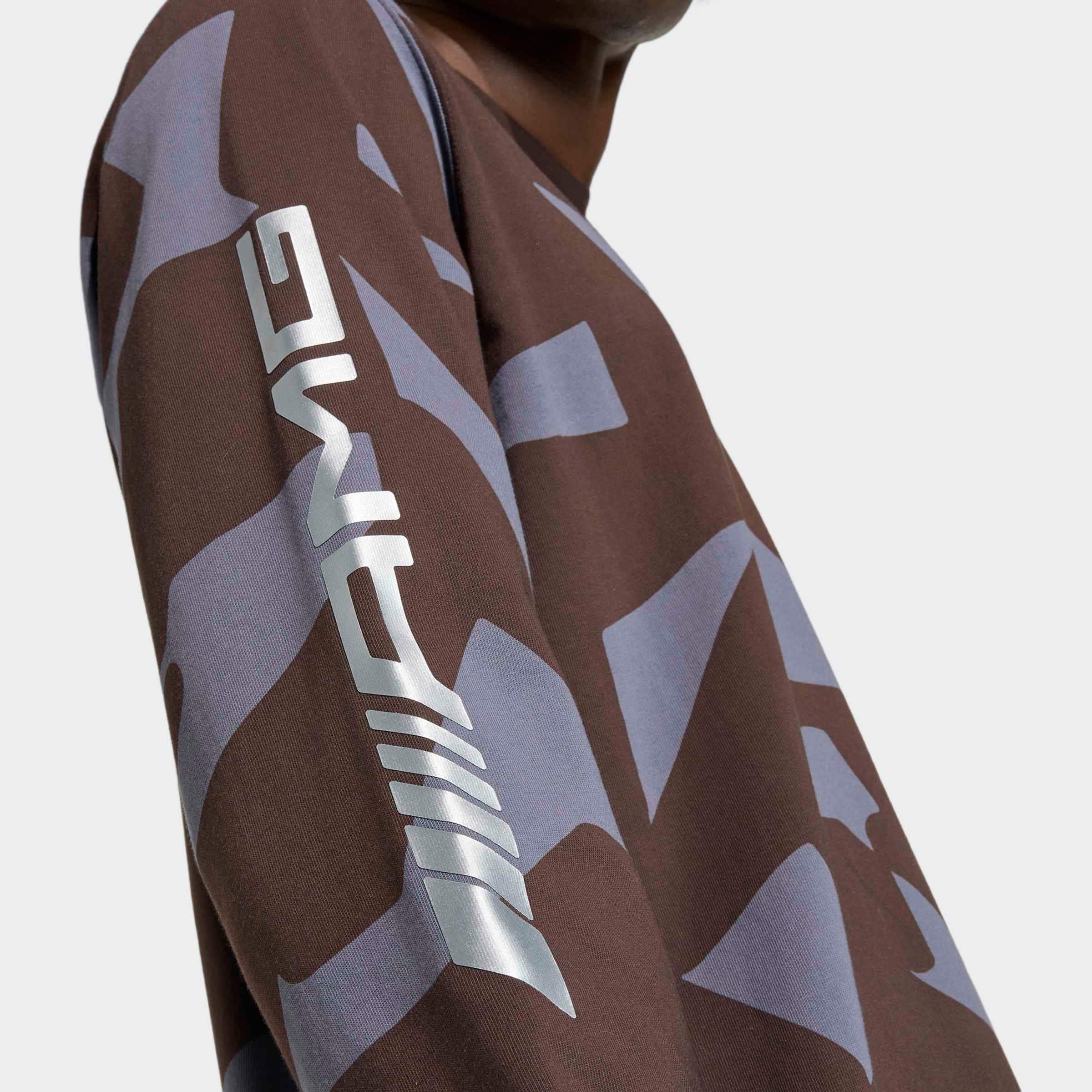 AMG long sleeve, Unisex - dark brown, XS