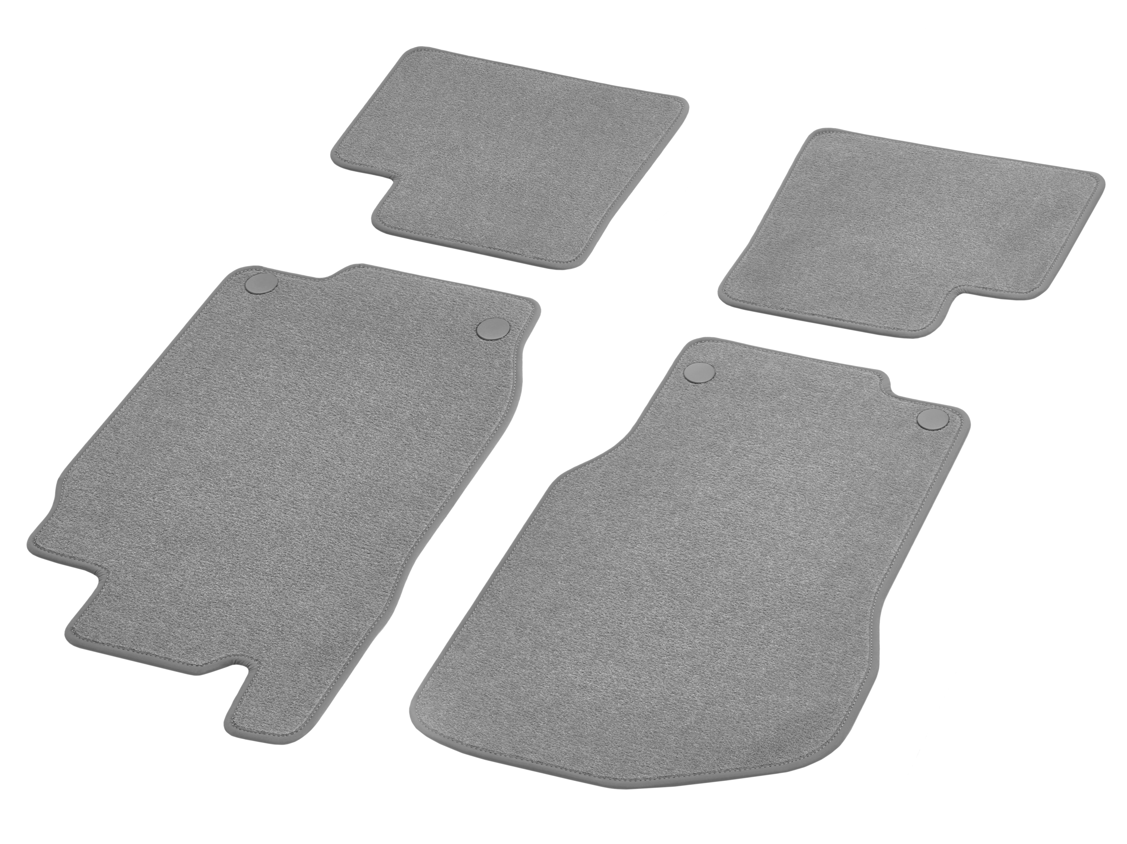 Velour floor mats Set, Set of 4