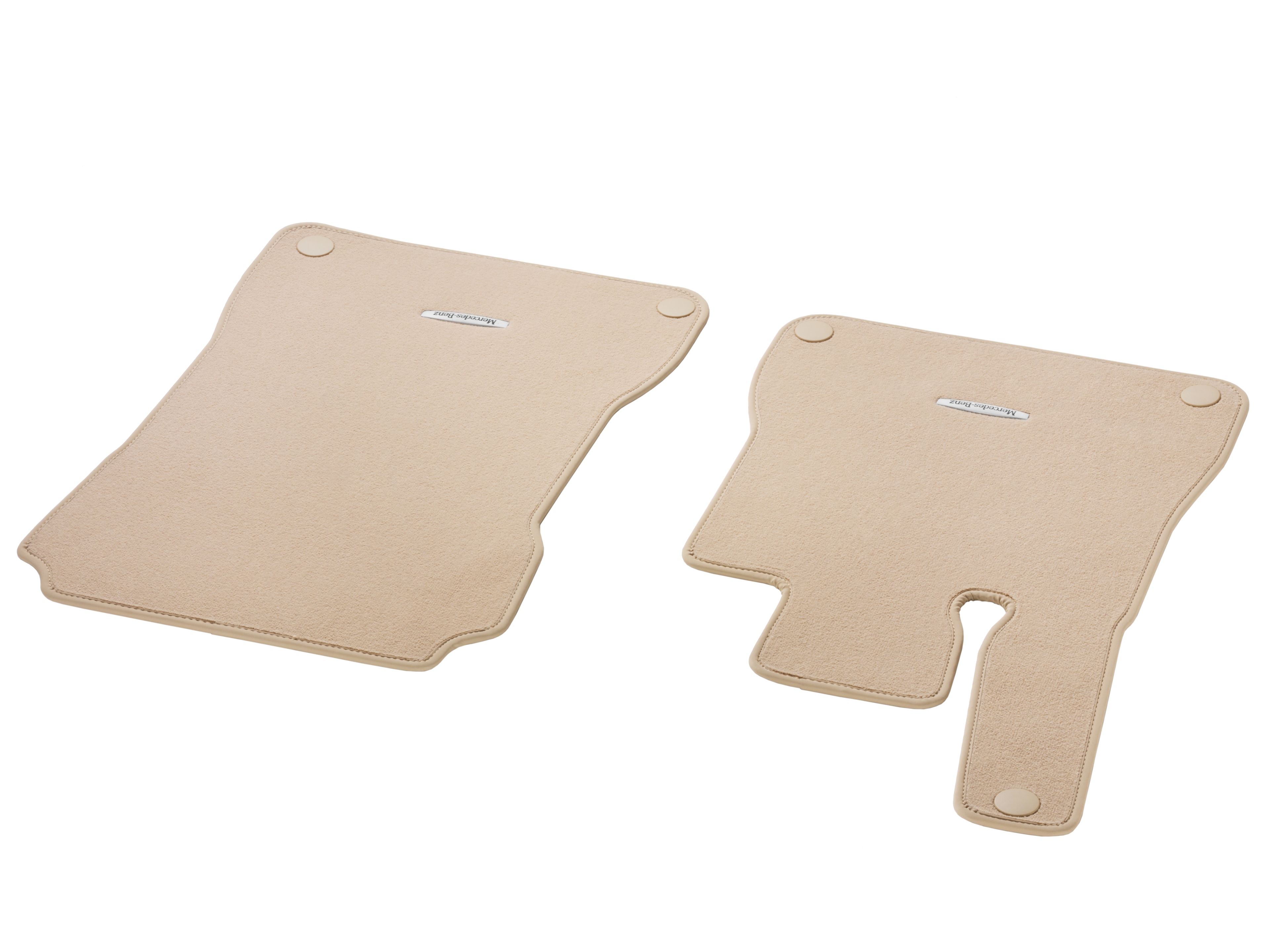 Velour floor mats CLASSIC, Set, Set of 2