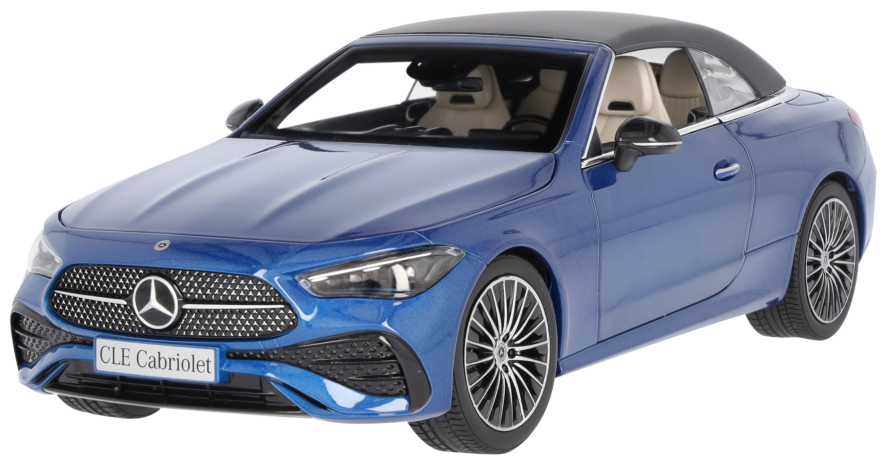 CLE cabriolet, AMG Line, A236 - spectral blue, Norev, 1:18