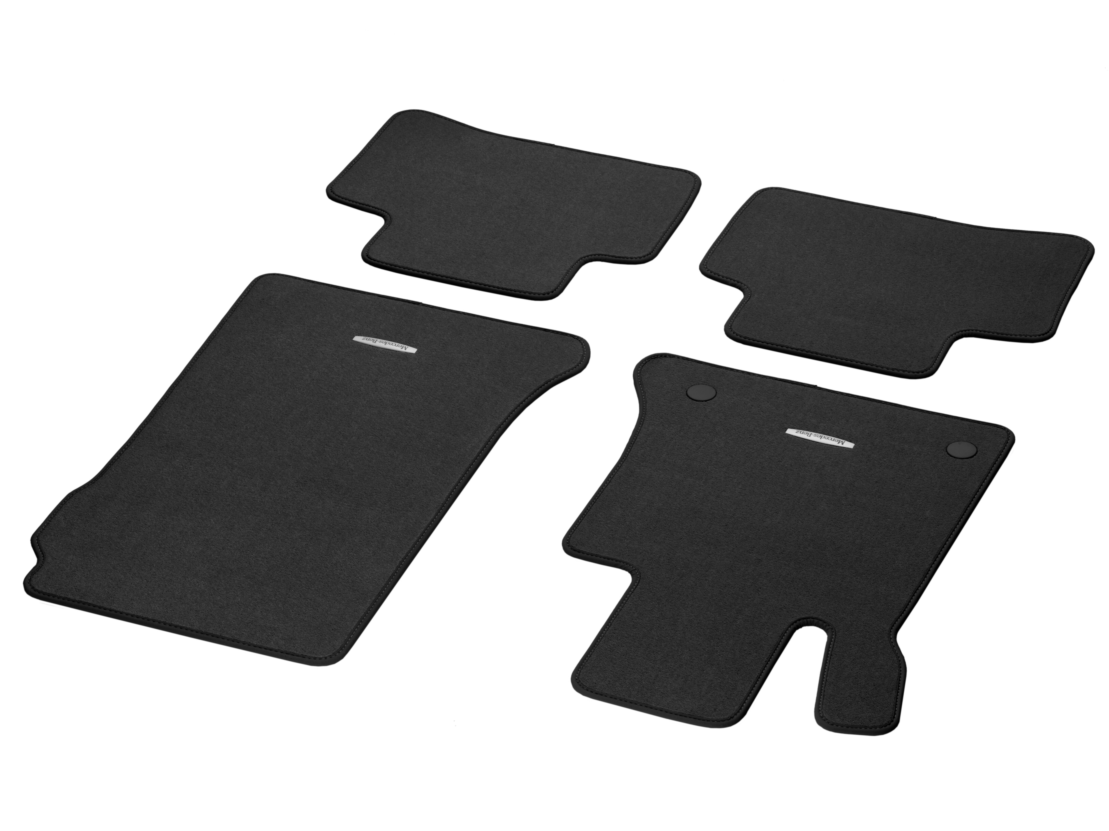 Velour floor mats CLASSIC, Set, Set of 4