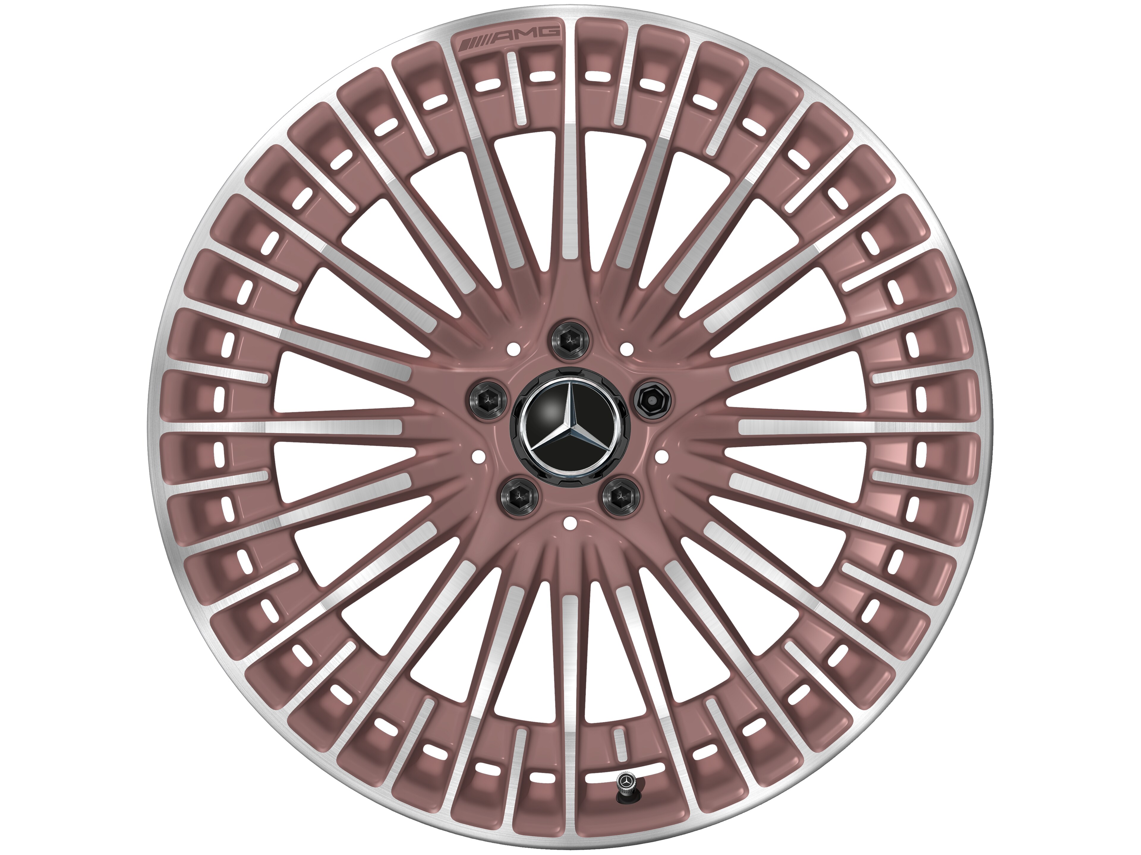 AMG multi-spoke wheel, 50.8 cm (20-inch) - 8,5 J x 20 ET 50,5, copper-coloured