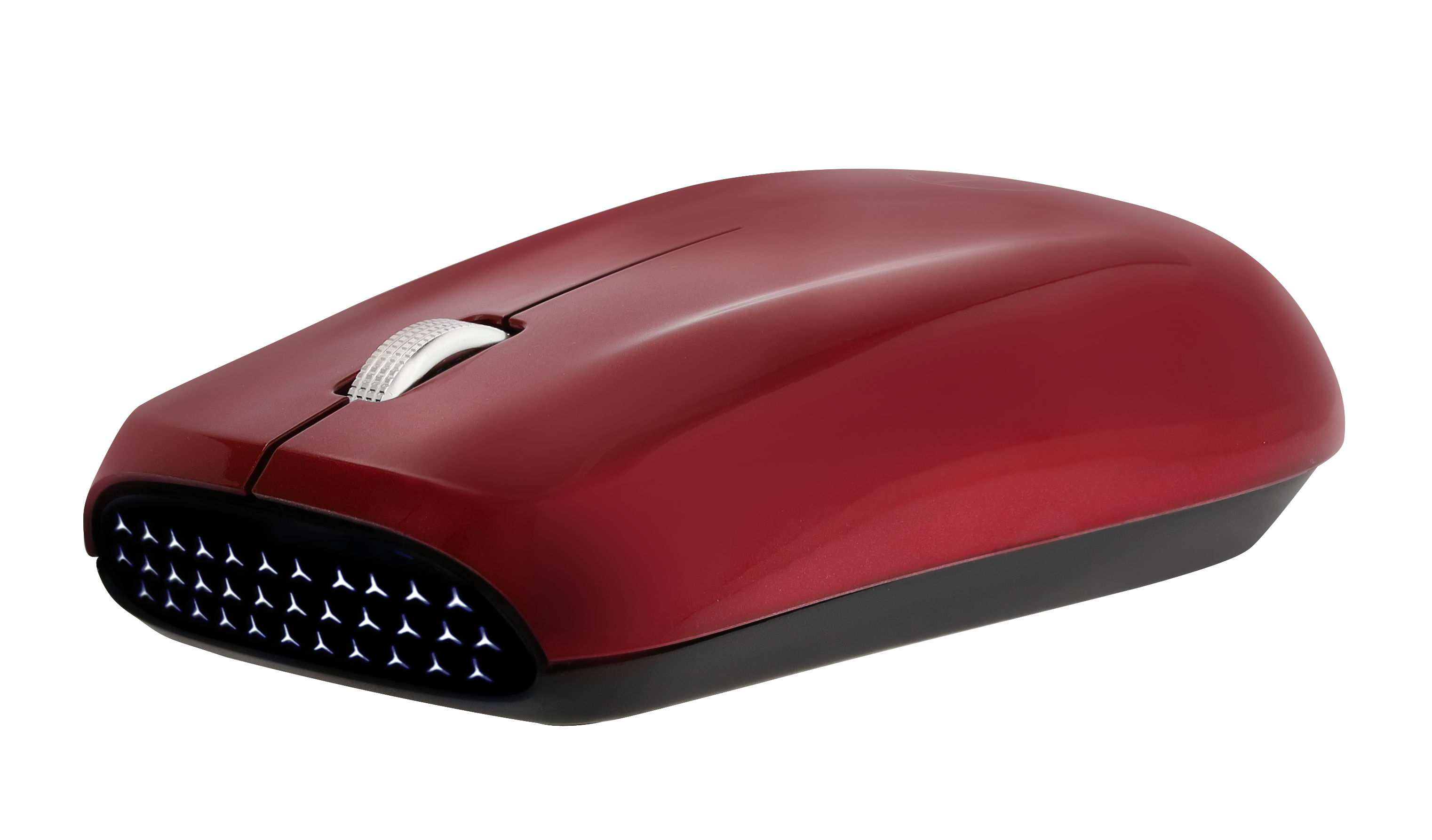 Computer mouse - MANUFAKTUR patagonia red metallic, Plastic, ZIS Media GmbH