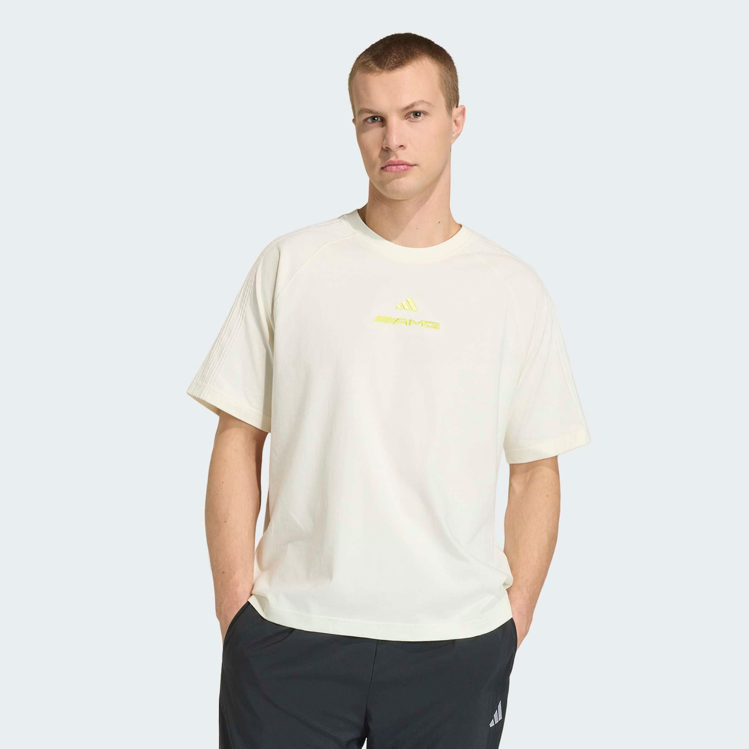 Unisex AMG T-shirt - off-white, XL
