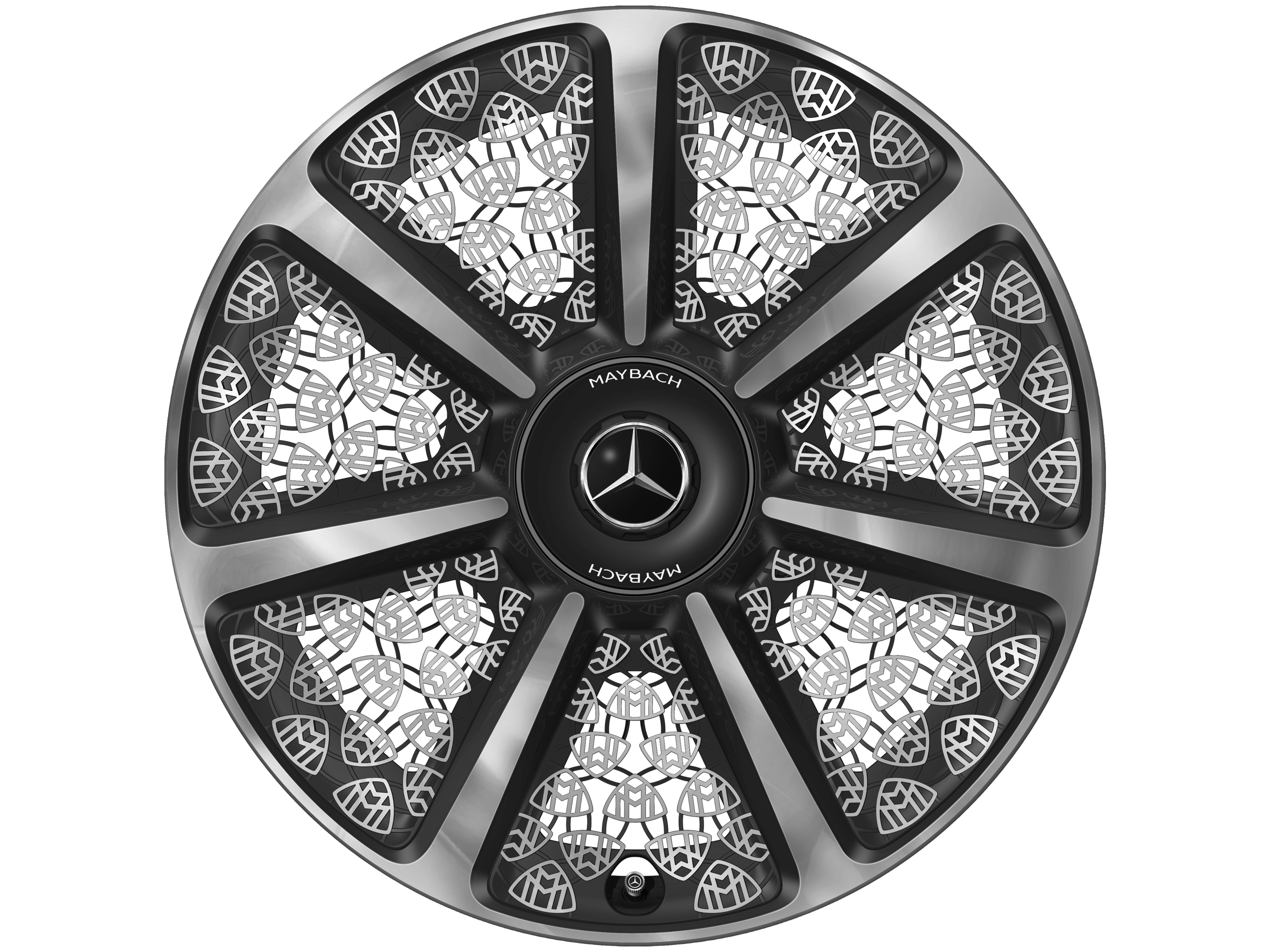 7-spoke wheel, 53.3 cm (21 inches)