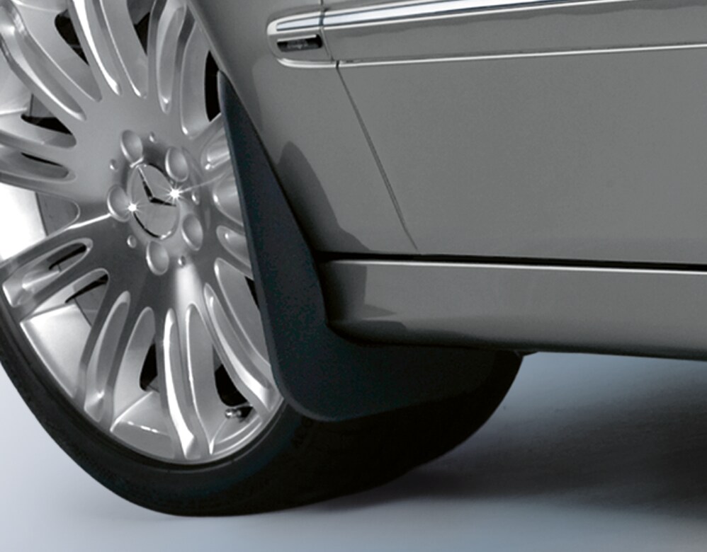 Mud flaps, without star, Set, front, incl. fastening
