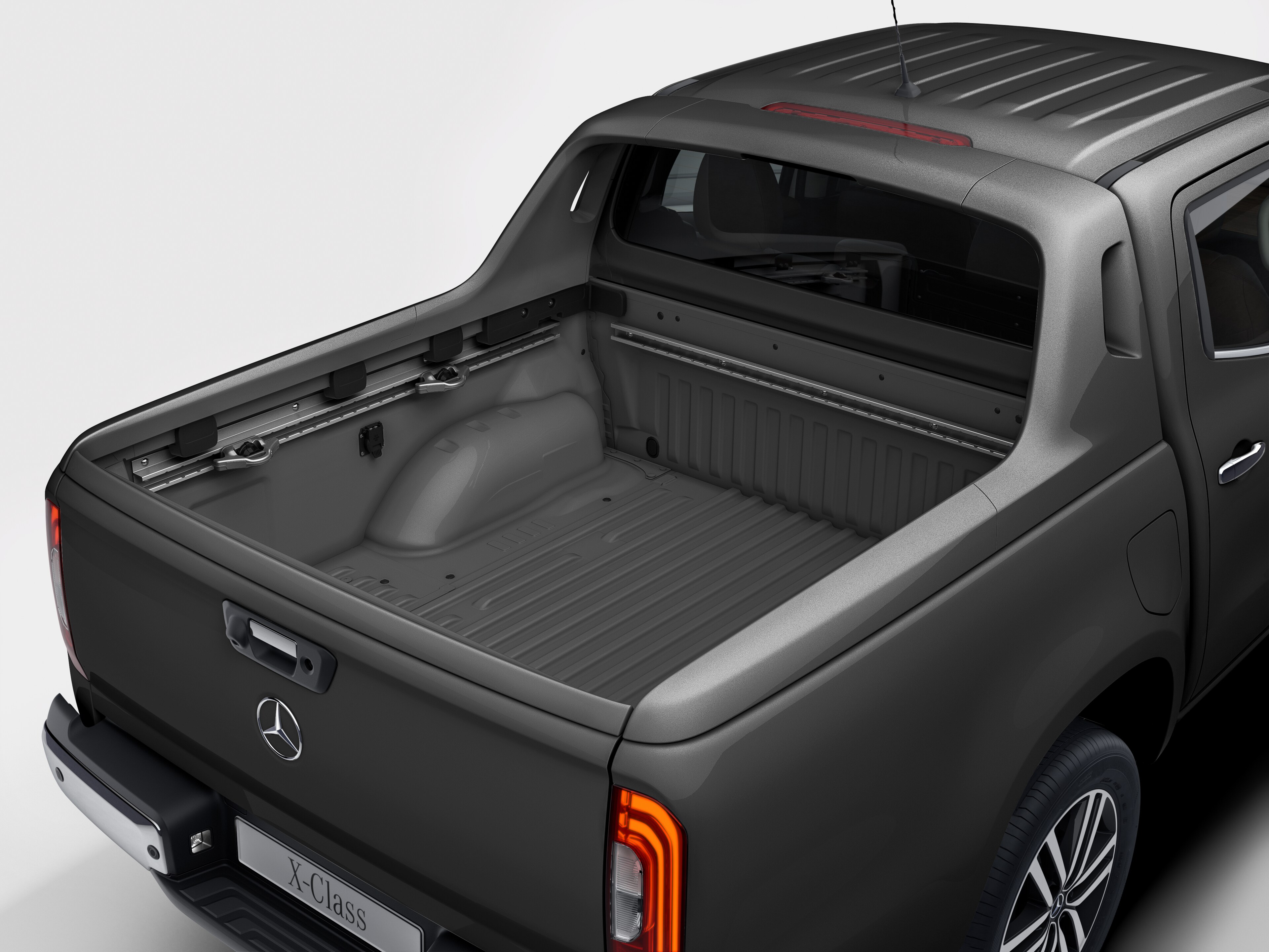 Spoilers, for sports bar, Spoiler for Sports Bar - stone grey, Plastic