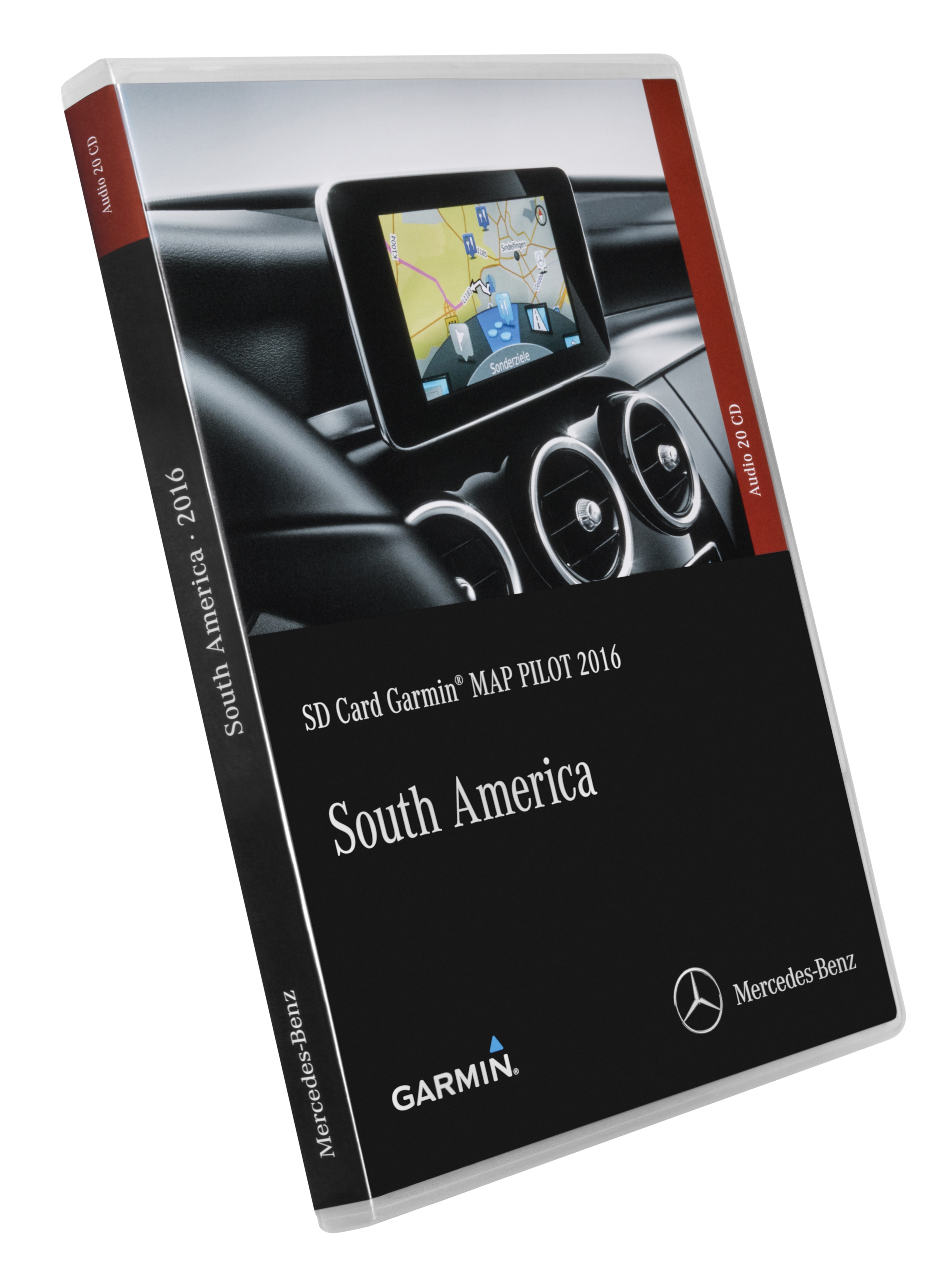 Garmin® MAP PILOT, Navigation module SD card, S America, for retrofit code 357 (EG9), models with pre-installation Code 522