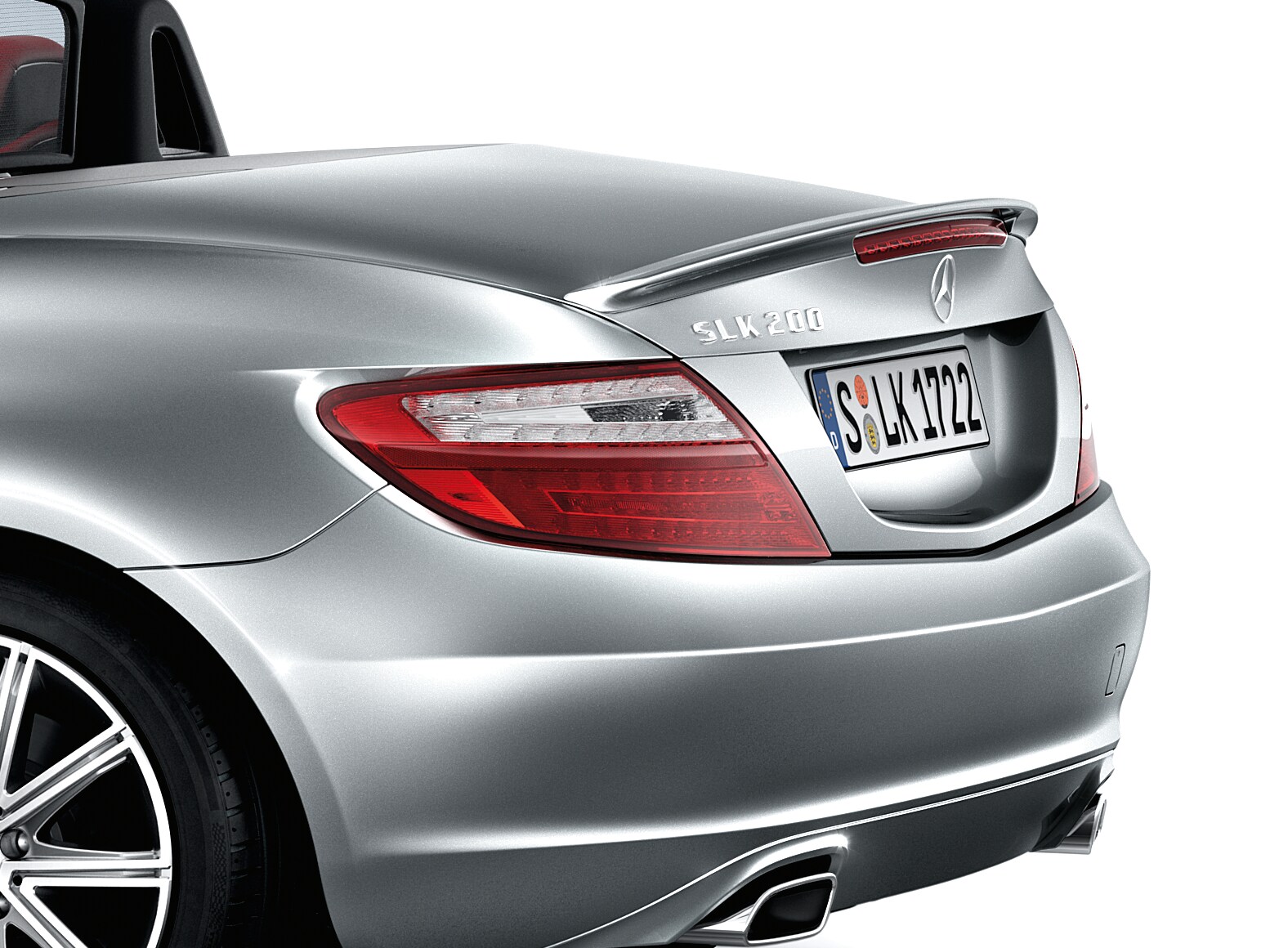 Rear spoiler - Polyurethane, primed