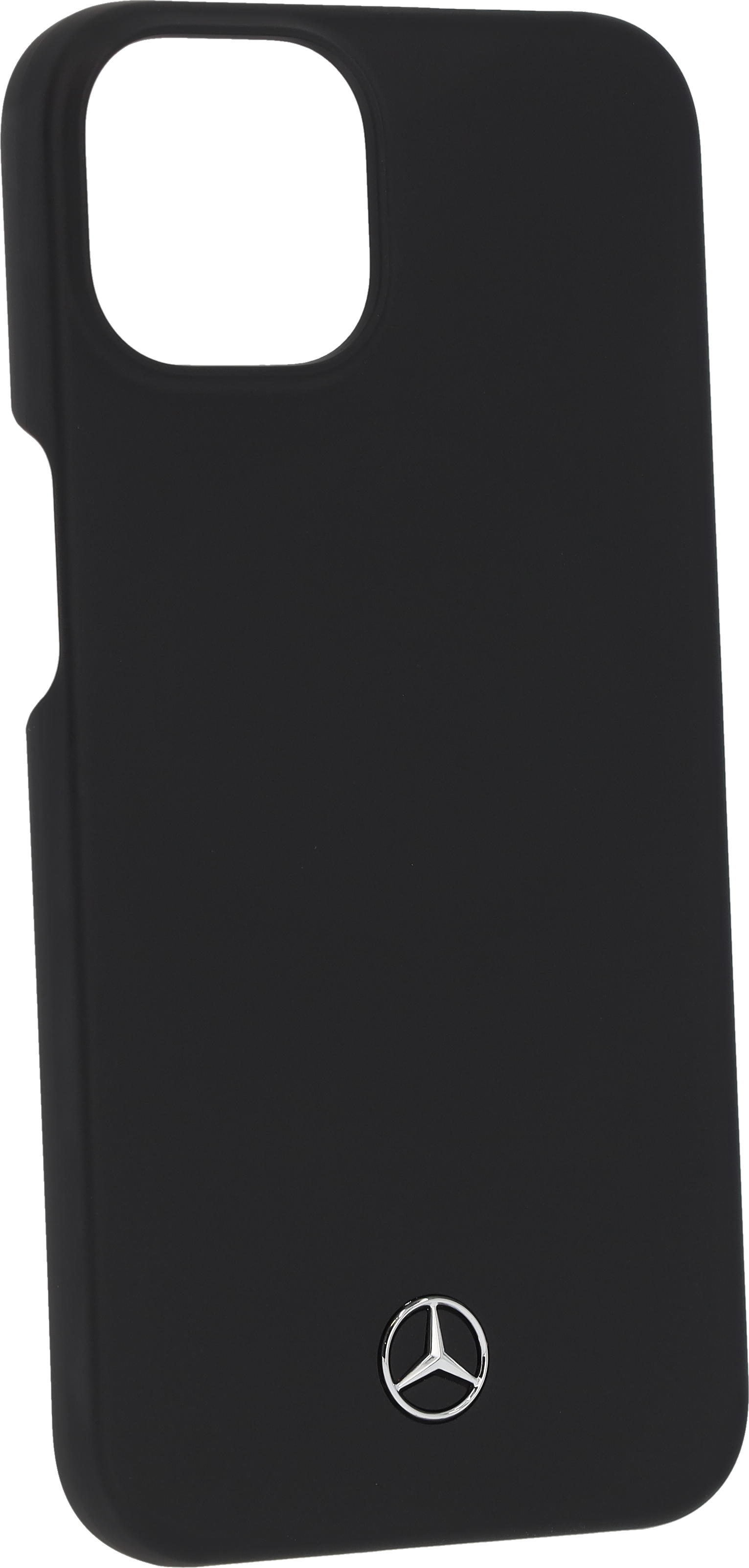 Hülle für iPhone® 14 - schwarz, Polycarbonat / Mikrofaser