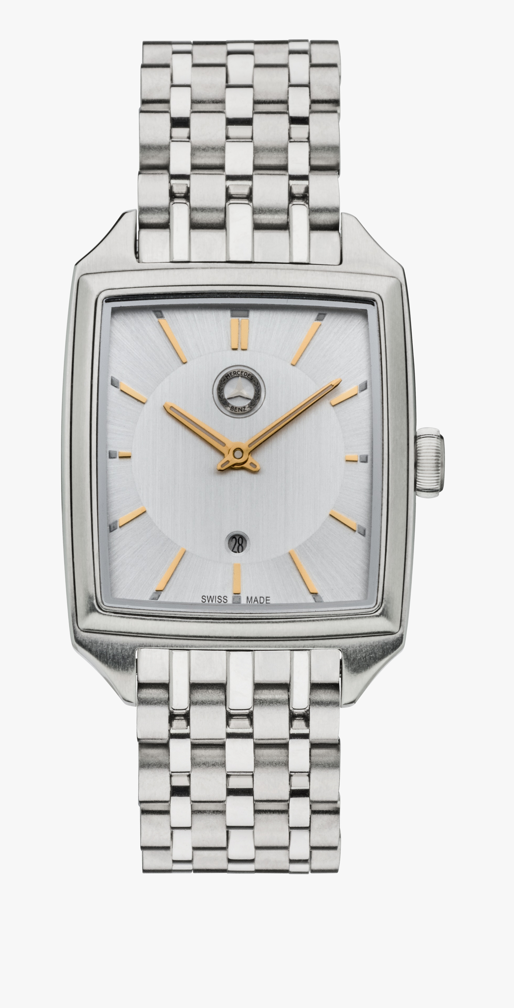 Watch, Classic Lady - silver-coloured / gold-coloured, Stainless steel