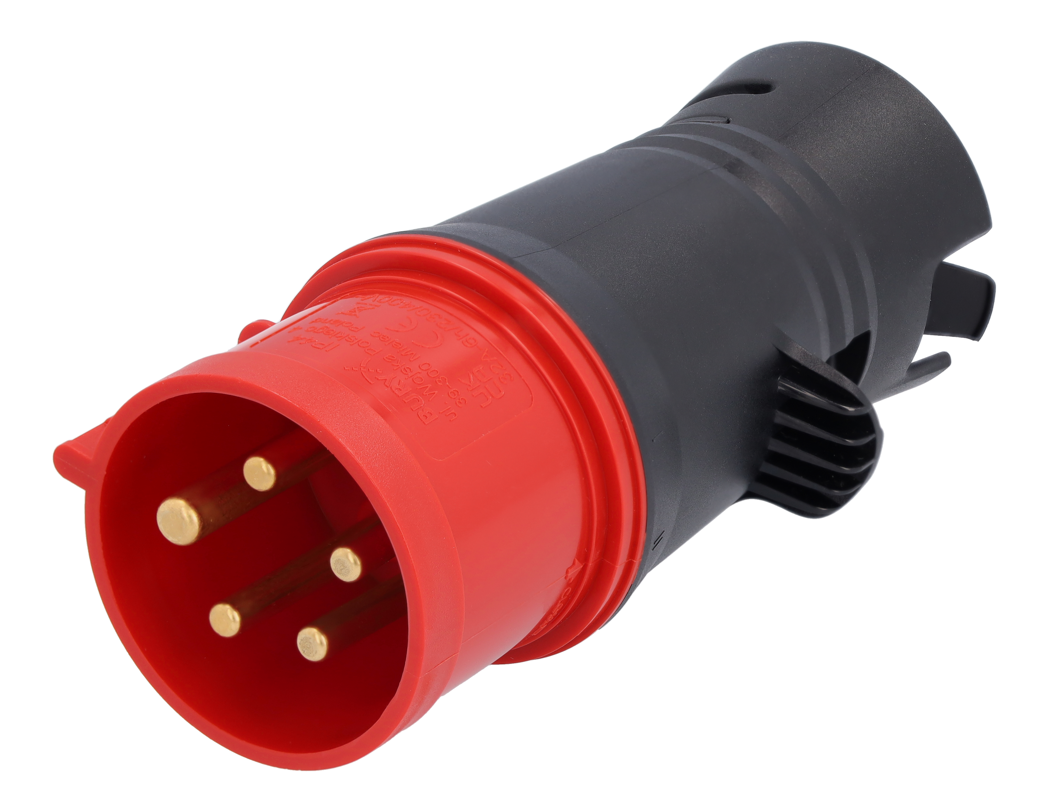 Flexibles Ladesystem Pro, Adapter, CEE 32/3-phasig - Kunststoff, schwarz, LL/RL