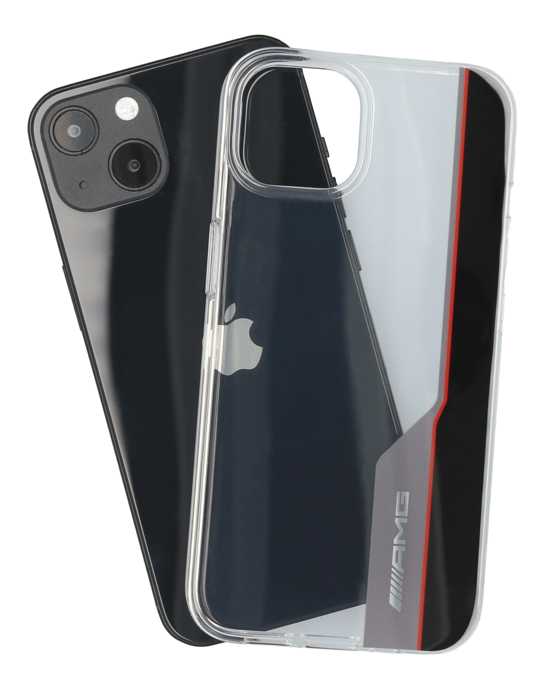 AMG case for iPhone® 13 - transparent, Polycarbonate / TPU