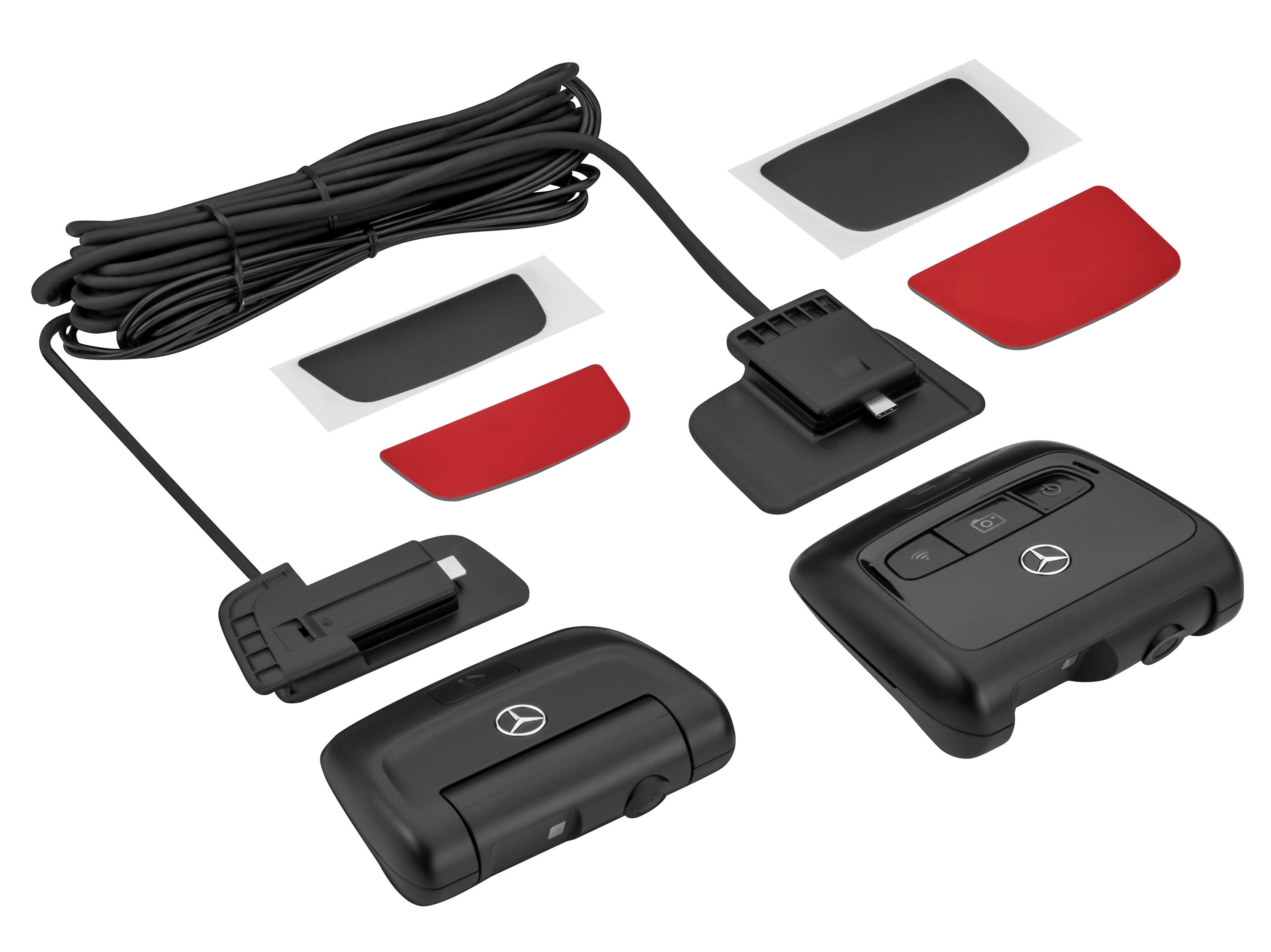 Mercedes-Benz dashcam, Adhesive pad - black