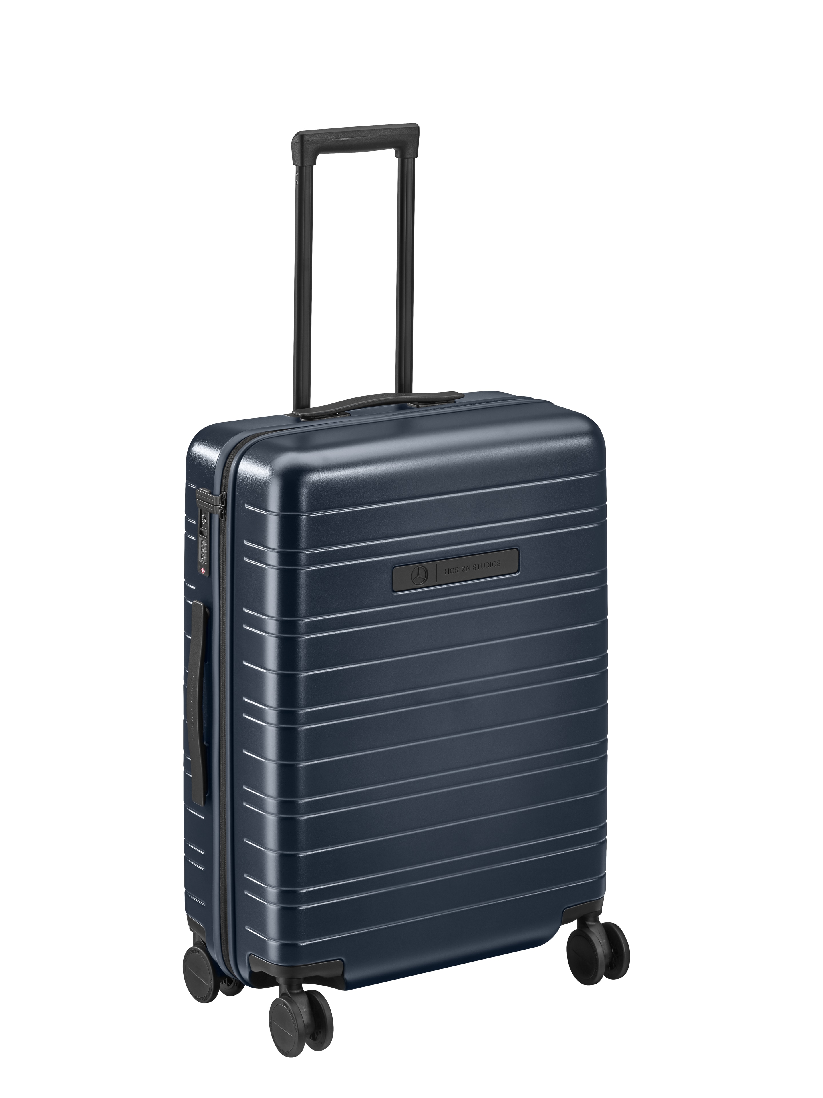 Suitcase, H6 - dark blue, Polycarbonate / Polyester, HORIZN STUDIOS, 65.5 l