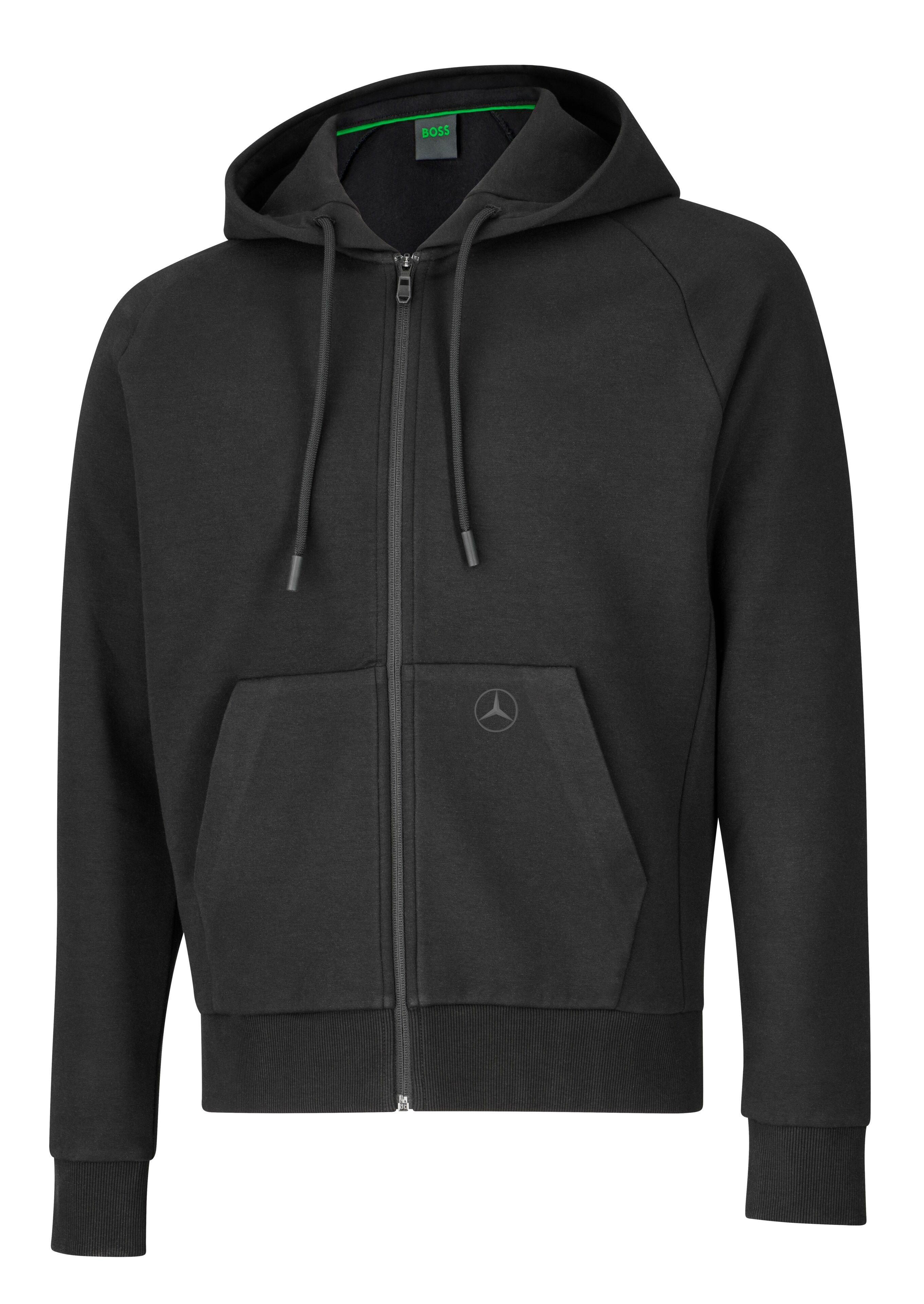Unisex sweat jacket, 140 years - black, M