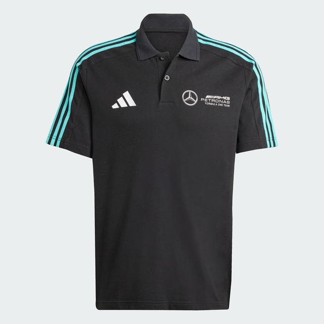 Men's polo shirt, Mercedes-AMG F1 - black, M