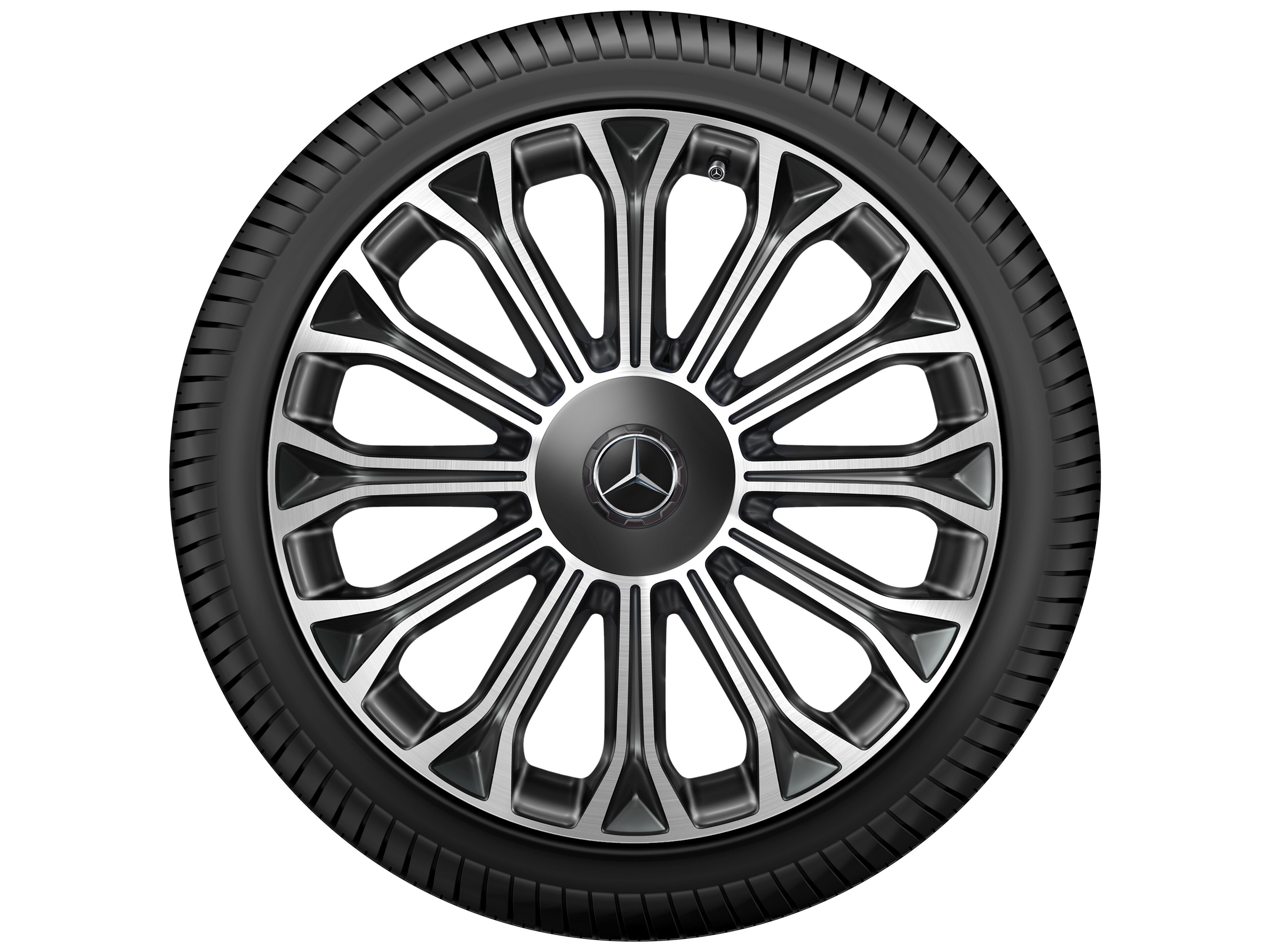 12-spoke wheel, 50.8 cm (20-inch), High-sheen finish - 8,5 J x 20 ET 36, black, high-sheen
