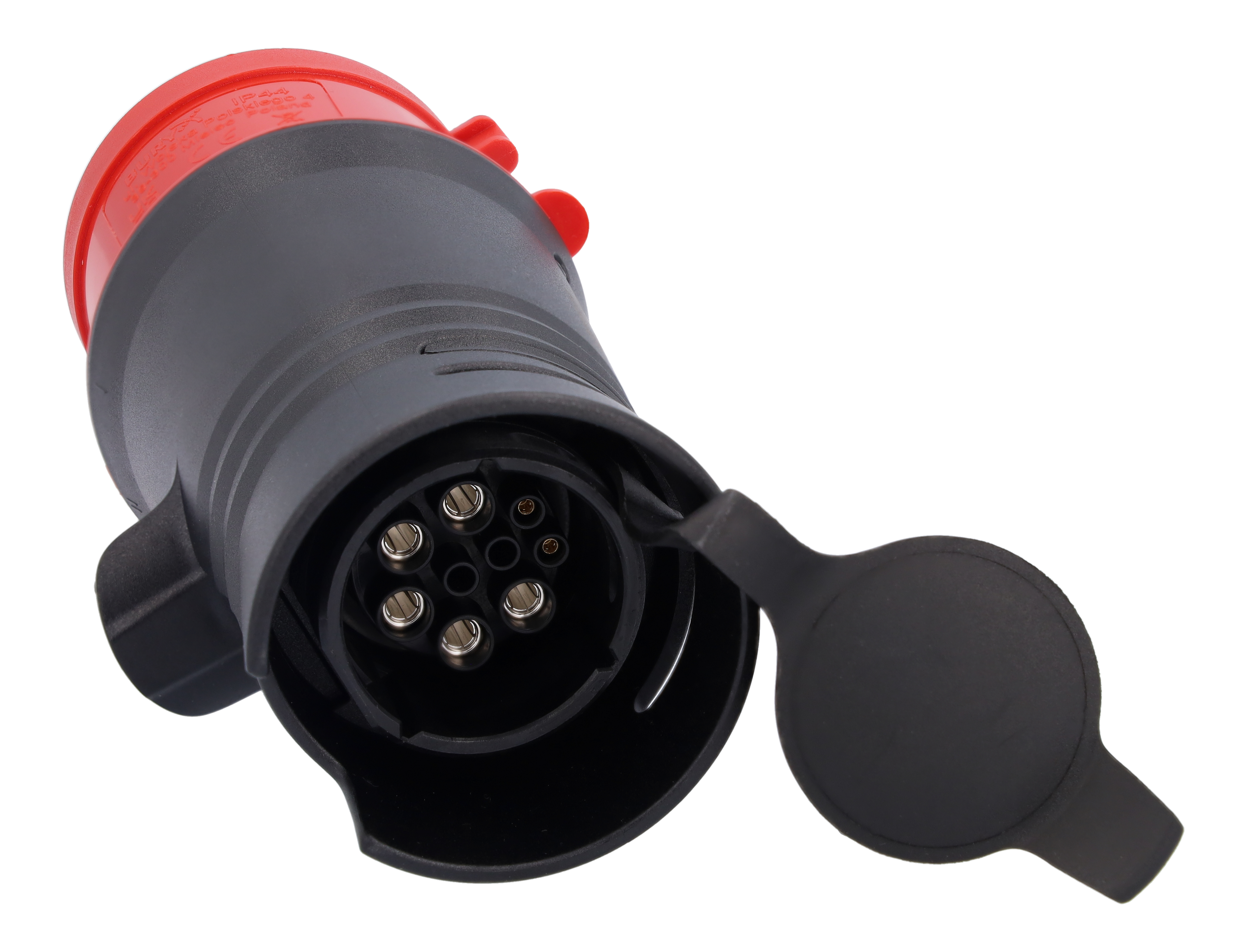 Flexible Pro charging system, Adapter, CEE 32/3-phase - Plastic, black, LHD/RHD