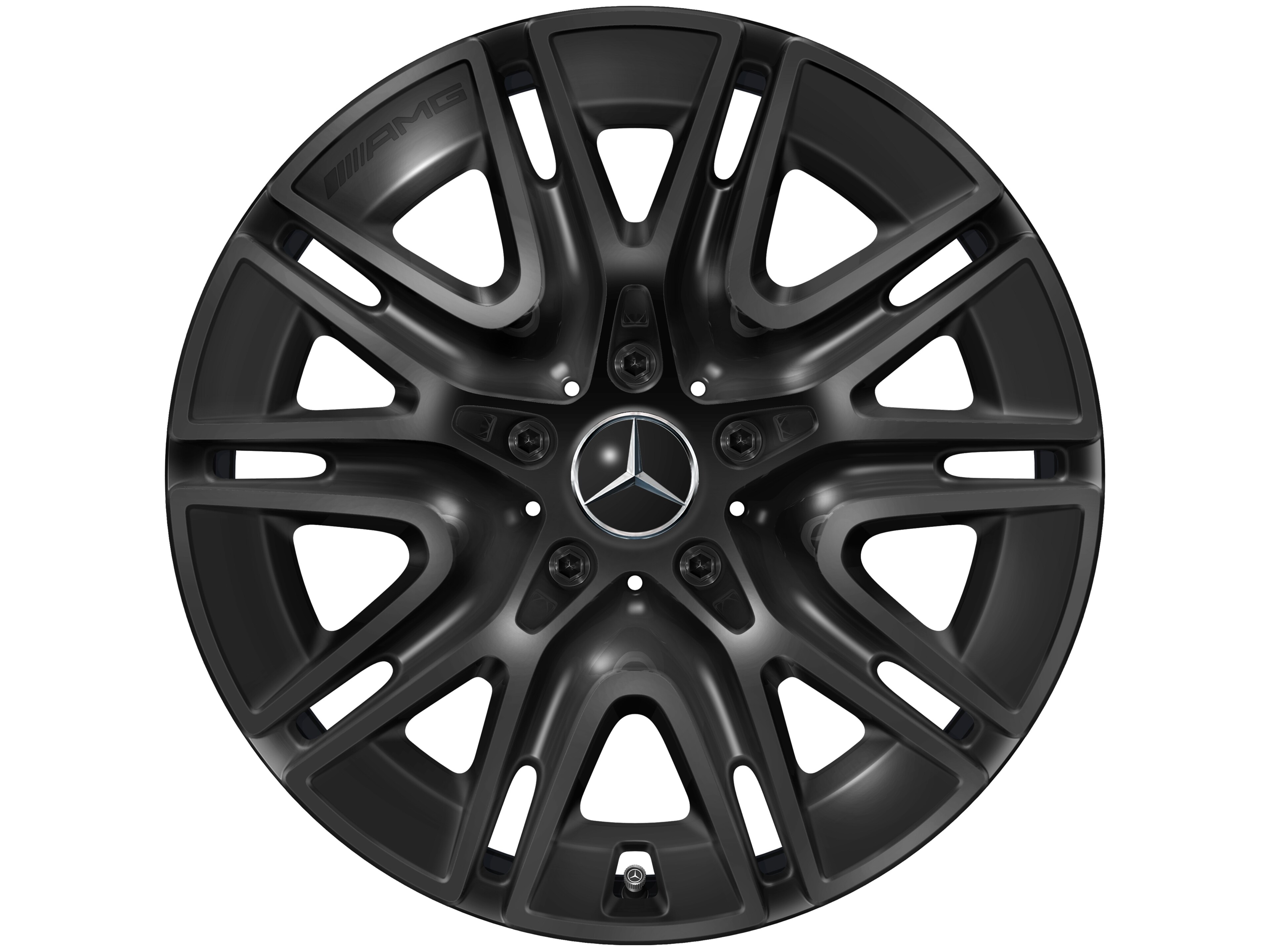 AMG 10-spoke wheel, 50.8 cm (20-inch) - 8,5 J x 20 ET 32,2, black, glossy