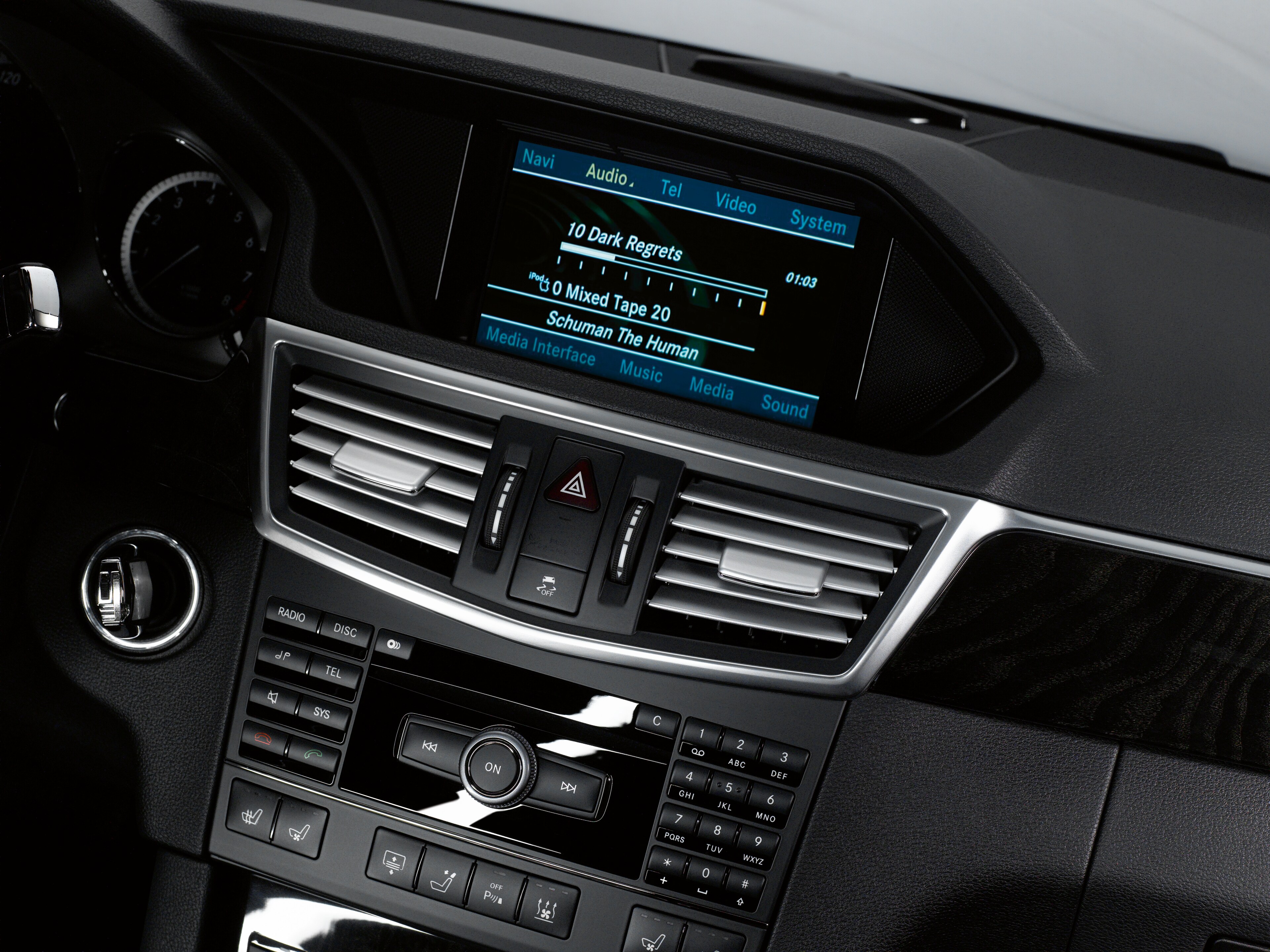 Audio 20 CD operating unit, With CD changer