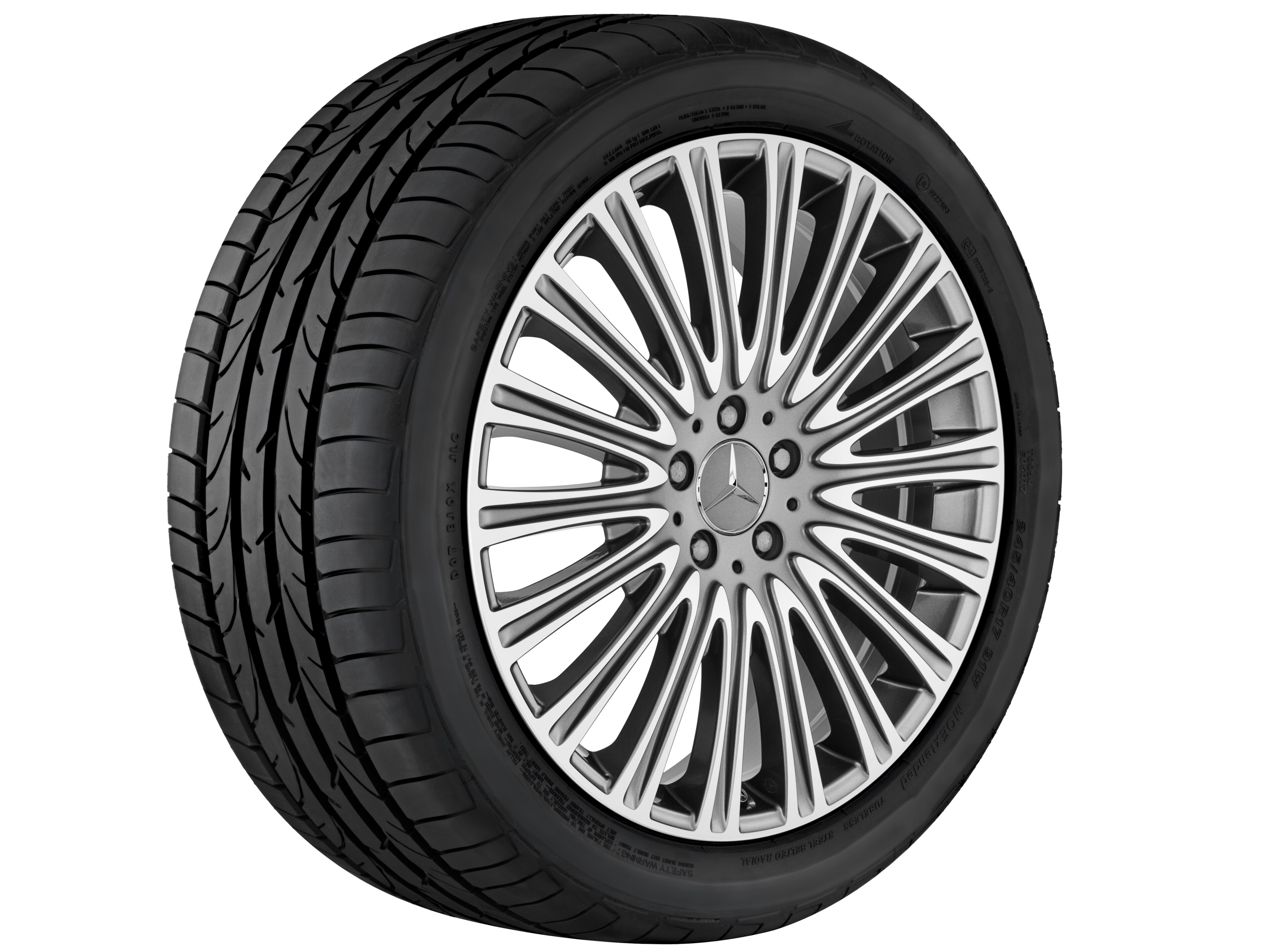 Multi-spoke wheel, 50.8 cm (20-inch), High-sheen finish - 8 J x 20 ET 43, himalaya grey, high-sheen