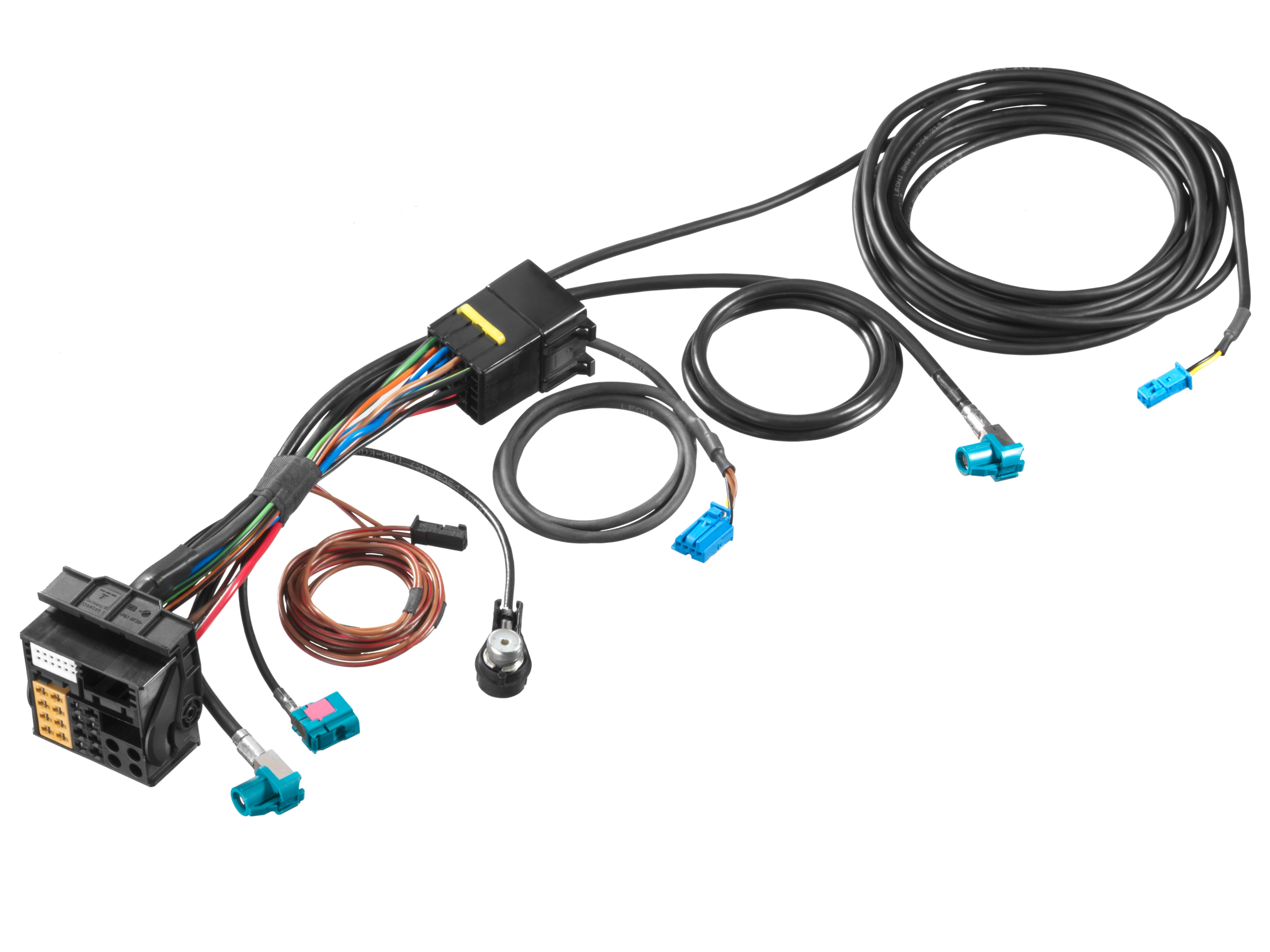 Connecting cable, for Audio 10 and Audio 15 - black, NTG2.5