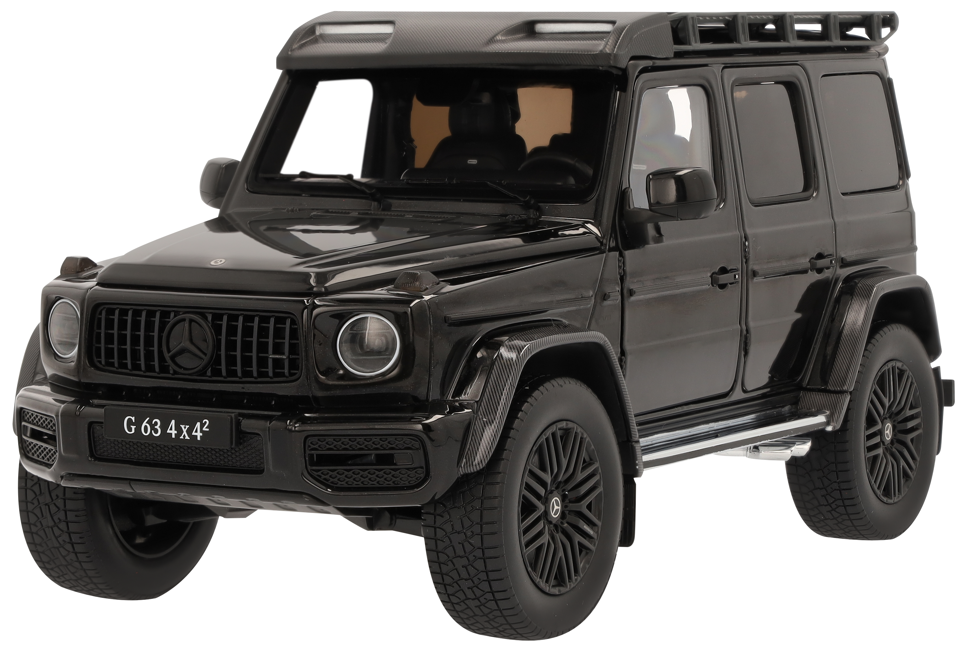 Mercedes-AMG G 63 4x4², W463 - obsidian black, iScale, 1:18