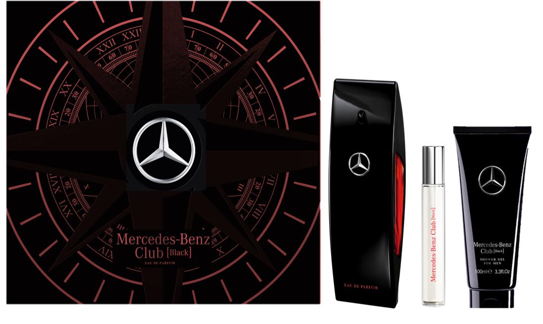 Club Black gift set, EdP - for men