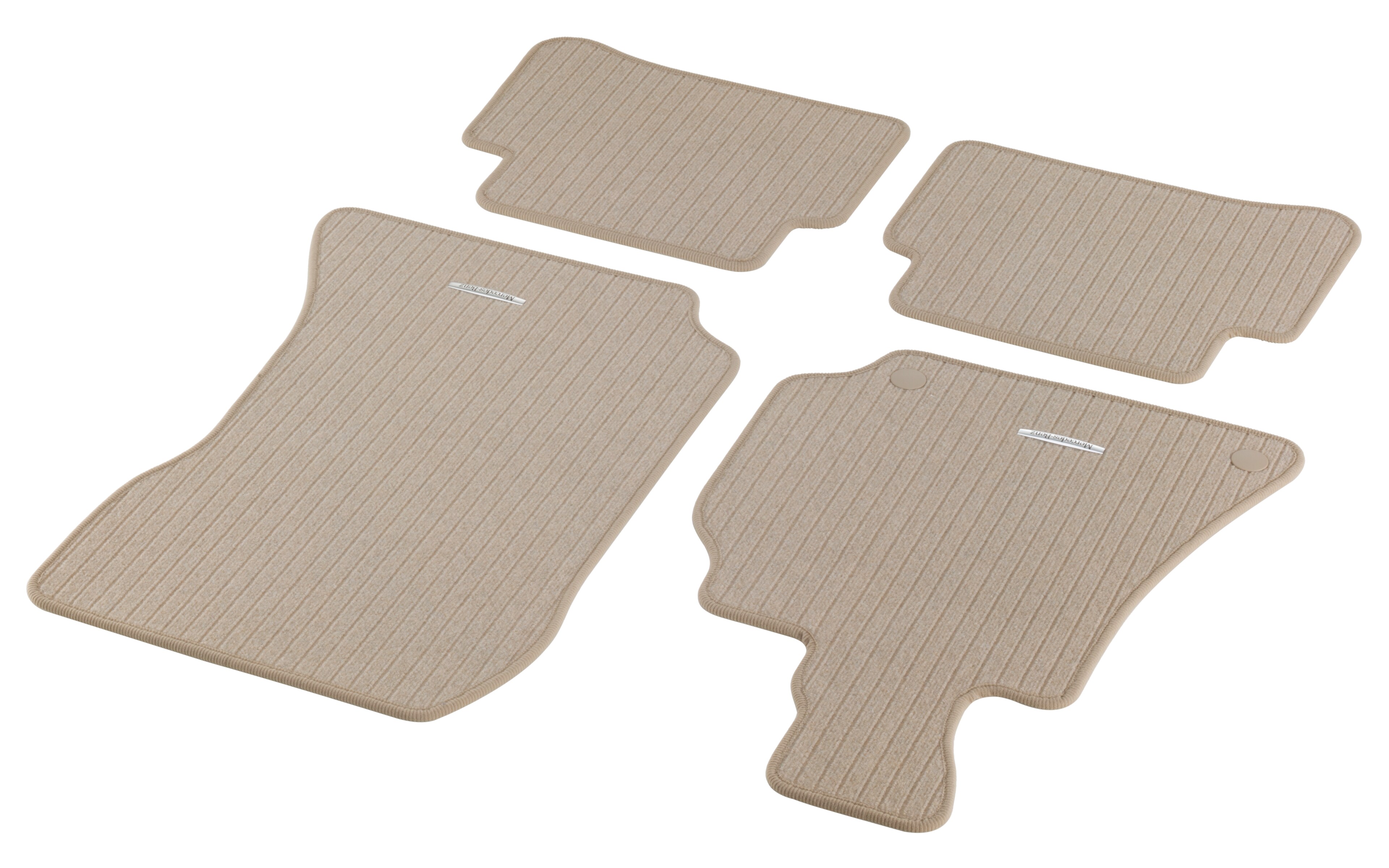 Ribbed mats, CLASSIC, Set, Set of 4