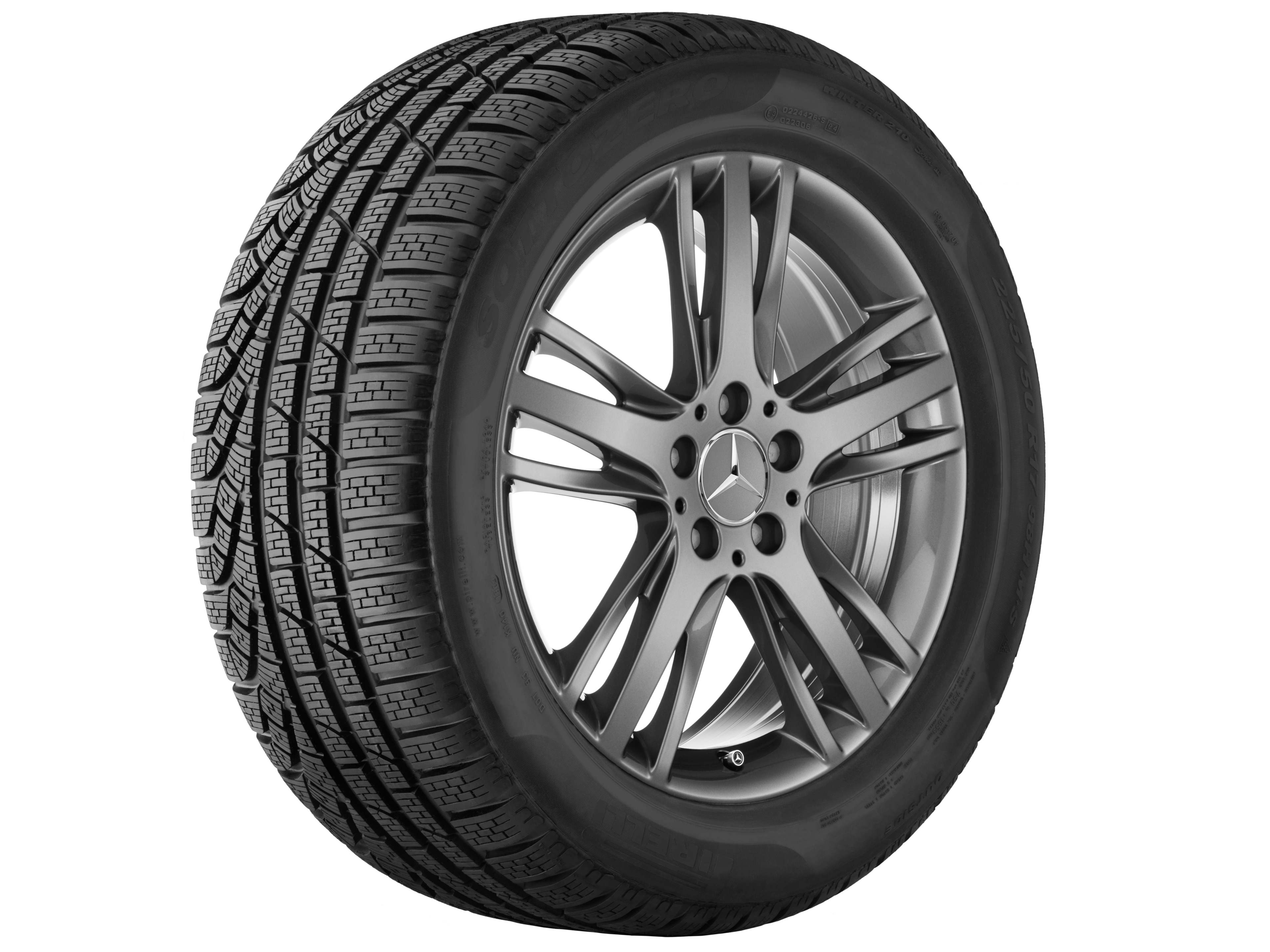 5-triple-spoke wheel, 45.7 cm (18-inch) - 7,5 J x 18 ET 52, tremolite metallic, painted