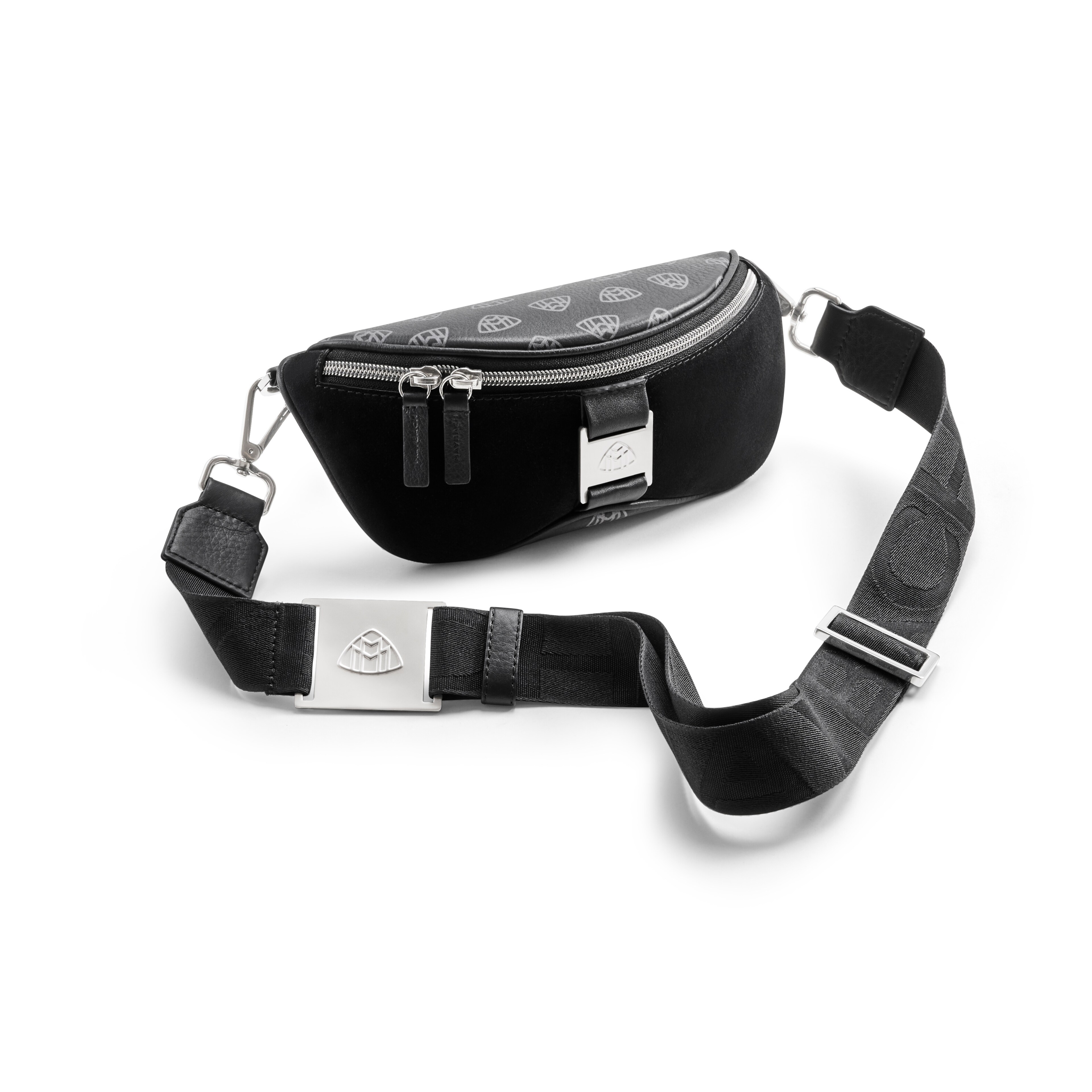Belt bag, Mercedes-Maybach - black, Leather