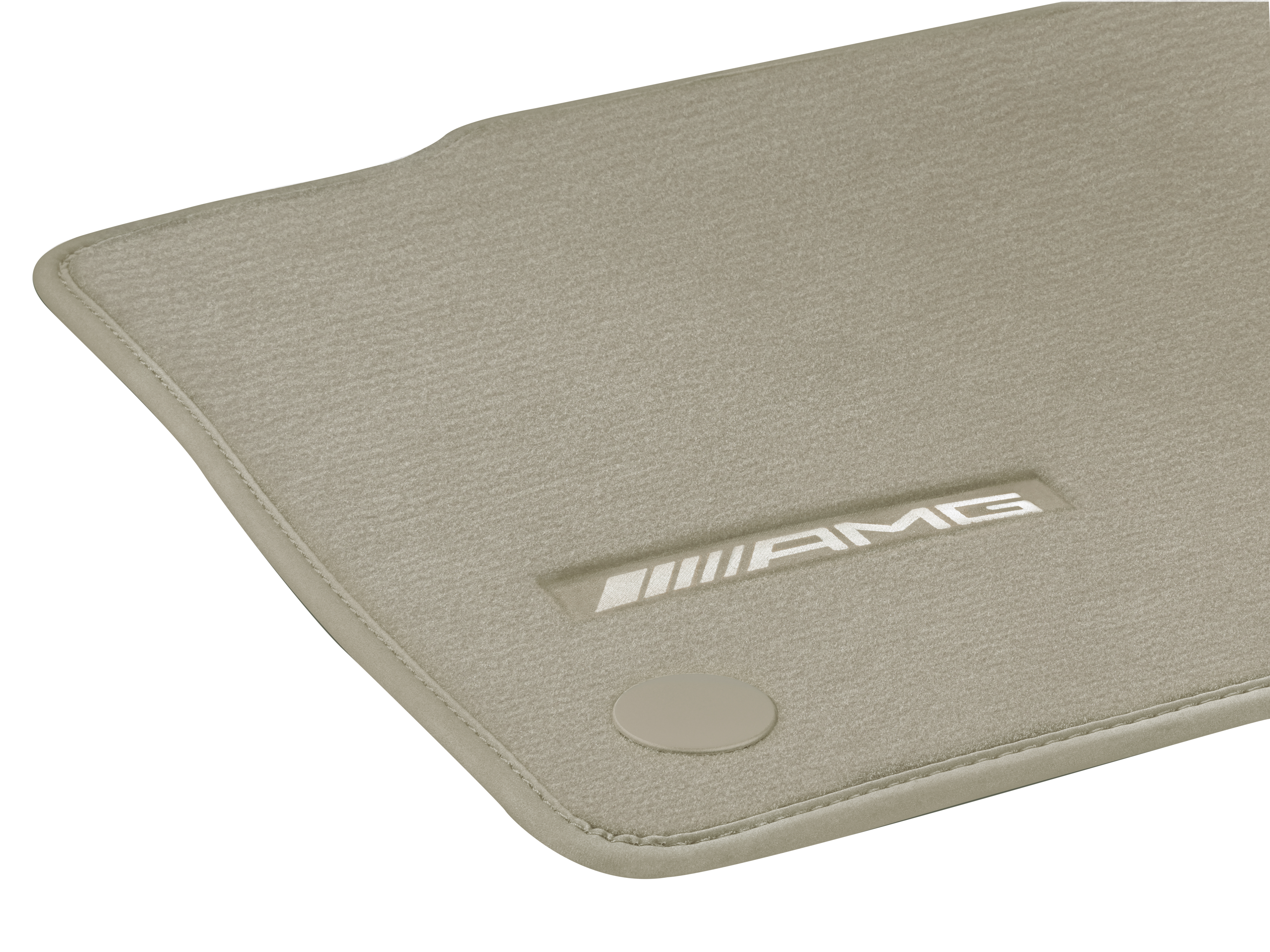 AMG velour floor mats, Set, Set of 4, With AMG web logo - LHD