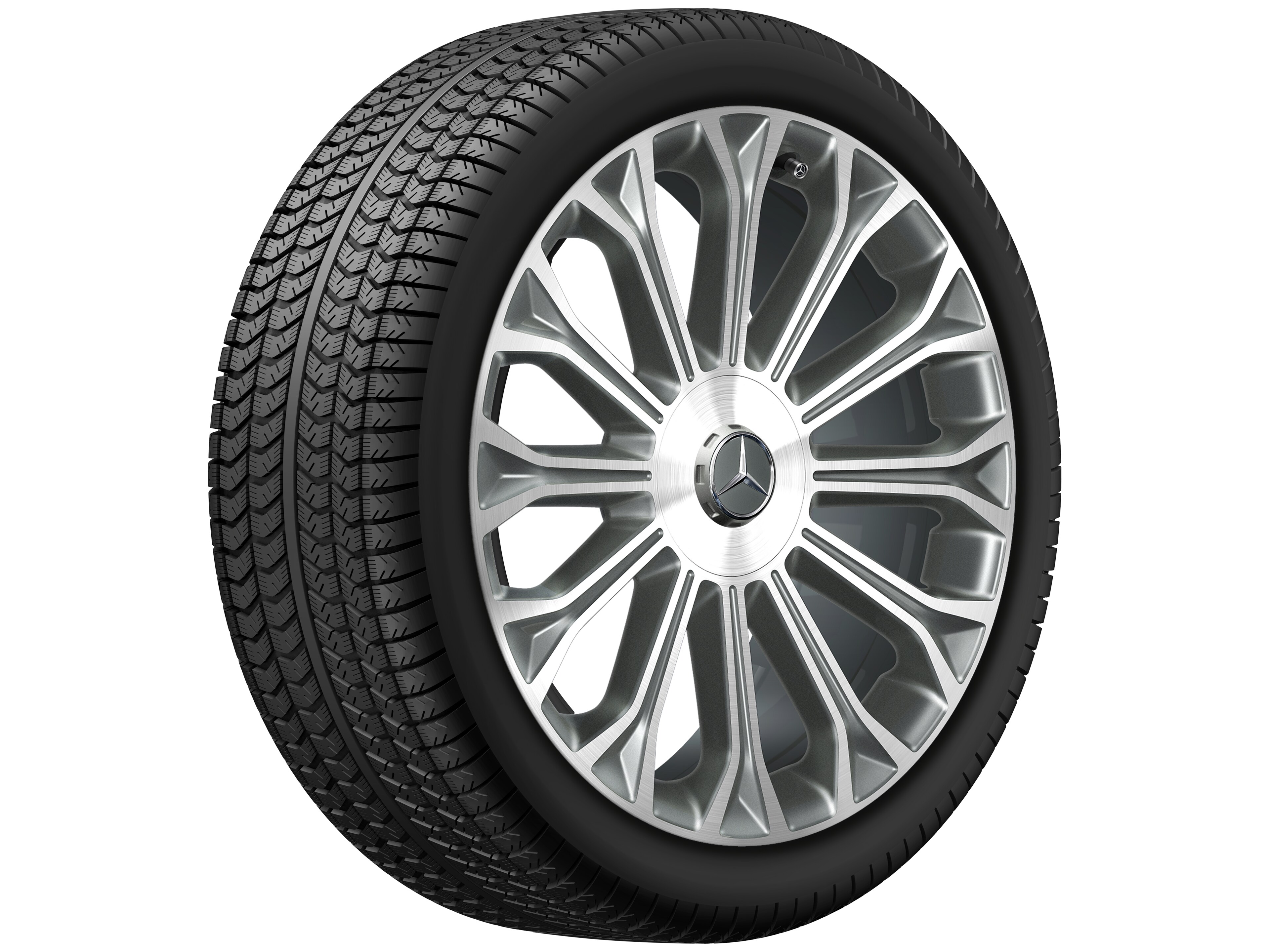 12-spoke wheel, 50.8 cm (20-inch), High-sheen finish - 8,5 J x 20 ET 36, himalaya grey, high-sheen