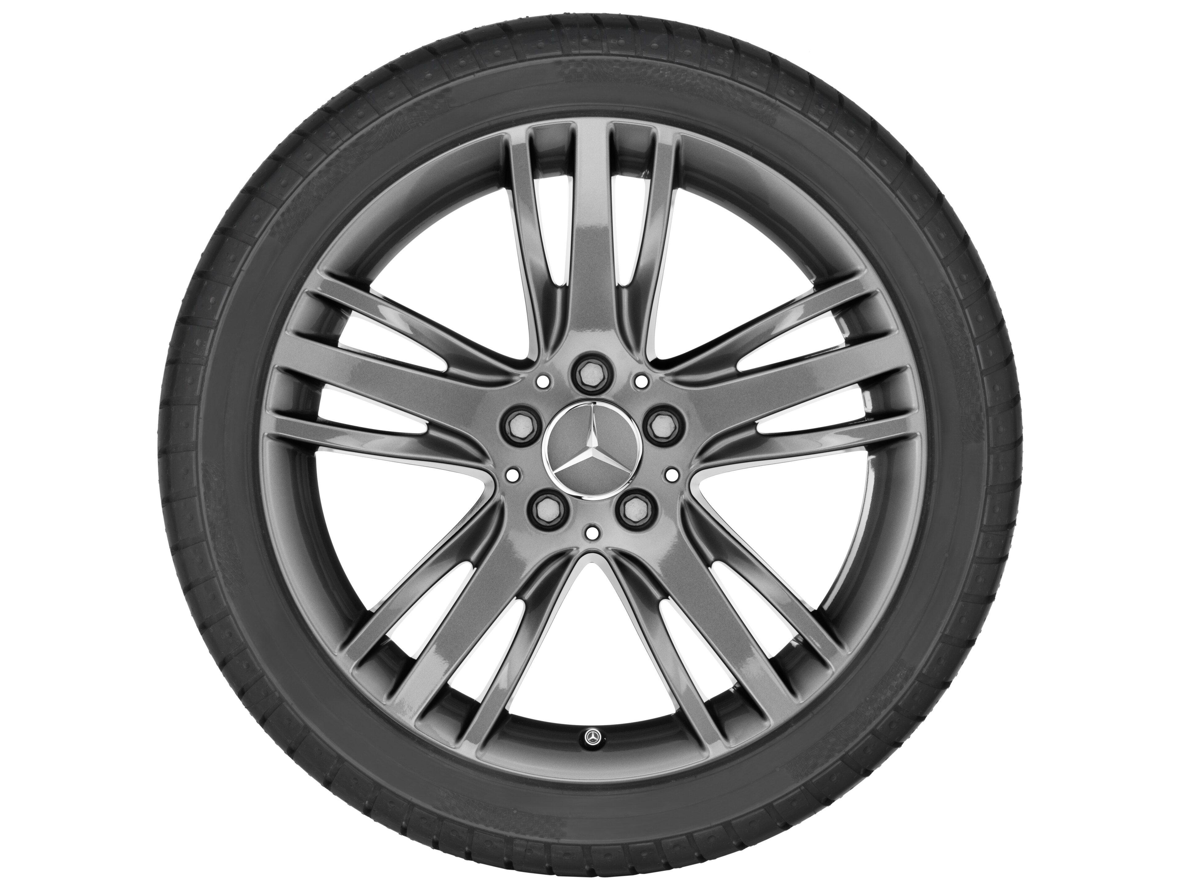 5-triple-spoke wheel, 45.7 cm (18-inch) - 7,5 J x 18 ET 52, tremolite metallic, painted