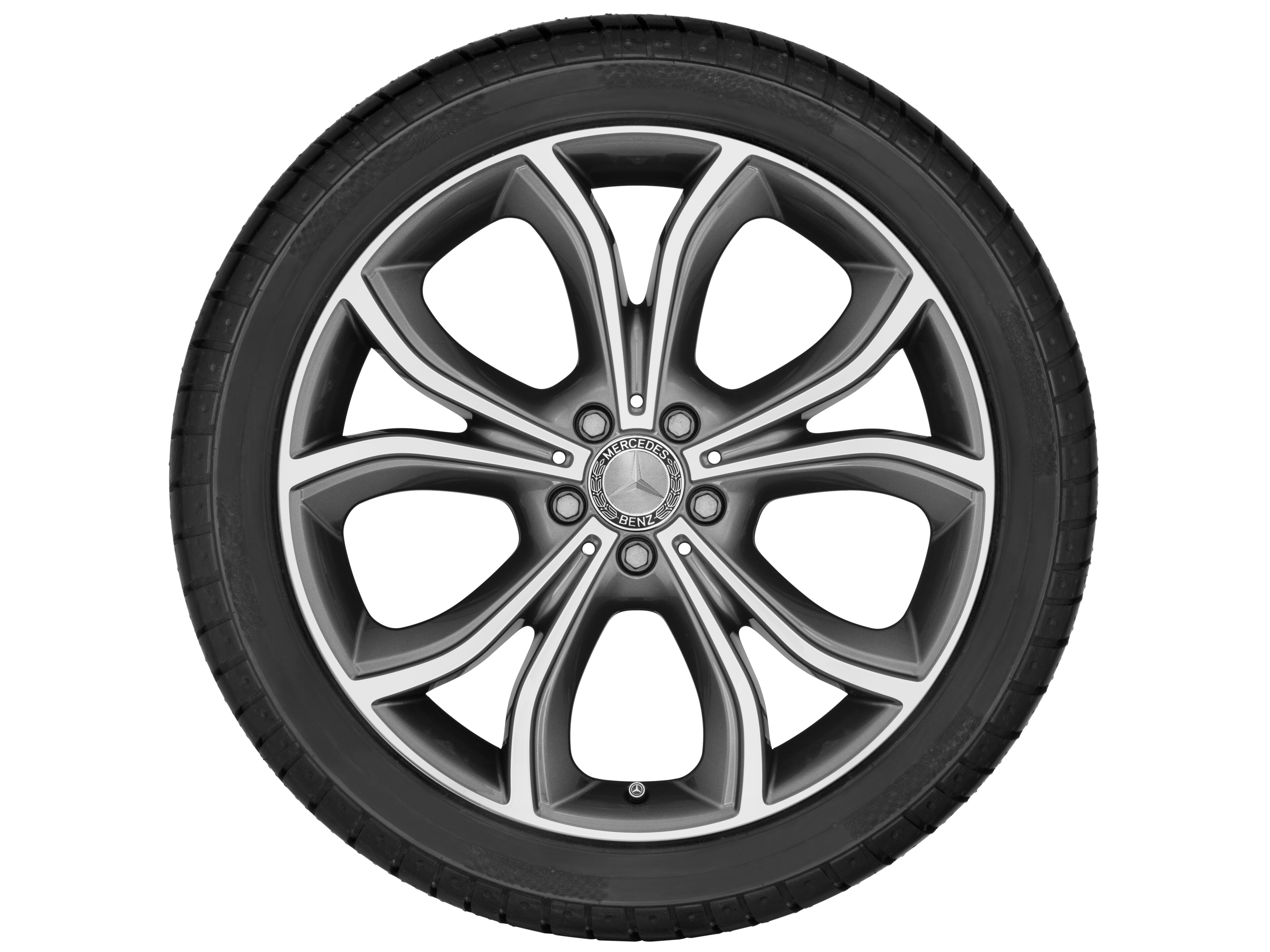 5-twin-spoke wheel, 50.8 cm (20-inch), High-sheen finish - 9 J x 20 ET 53, tremolite metallic, high-sheen