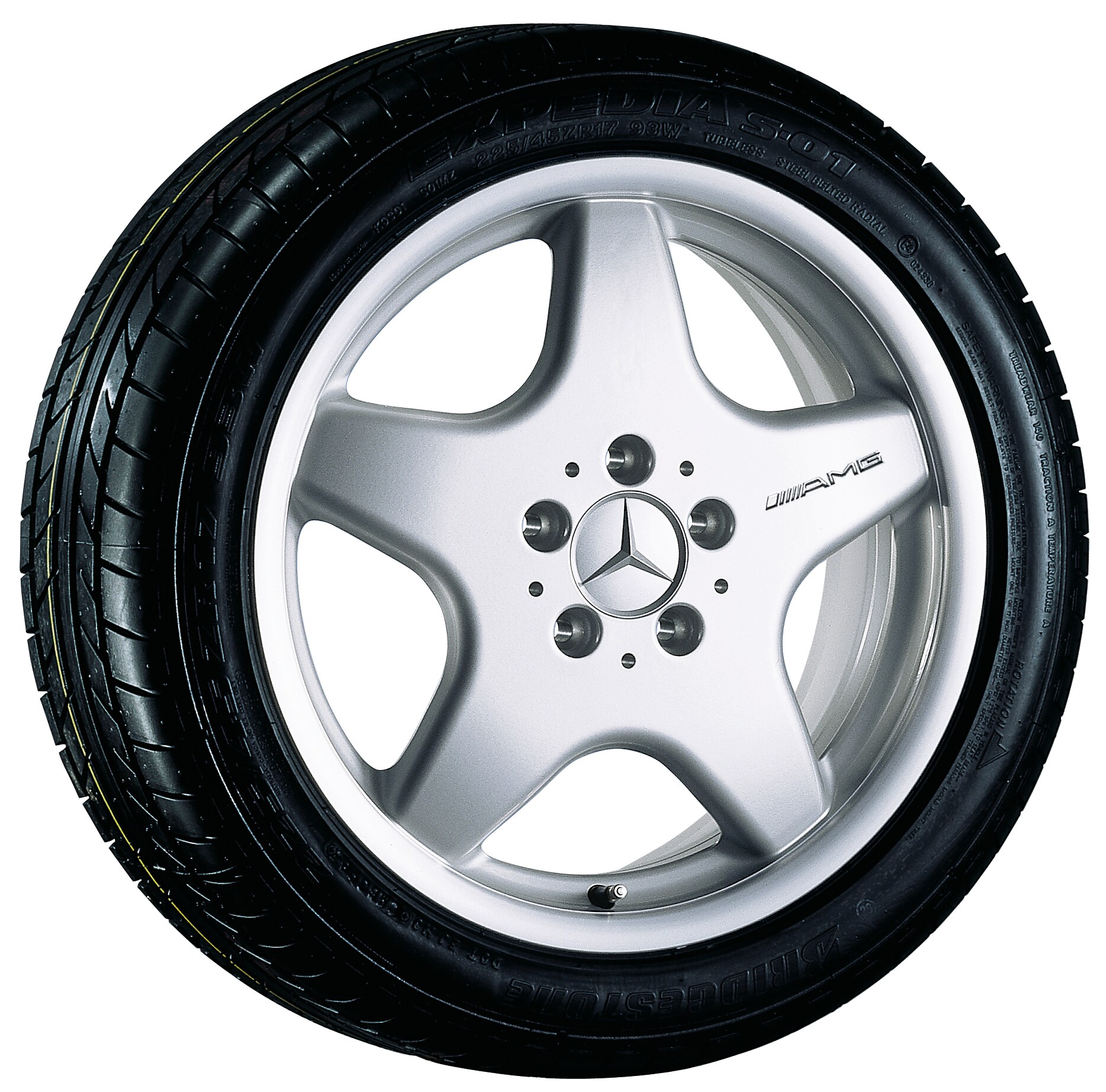 AMG 5-spoke wheel, 43.2 cm (17-inch)