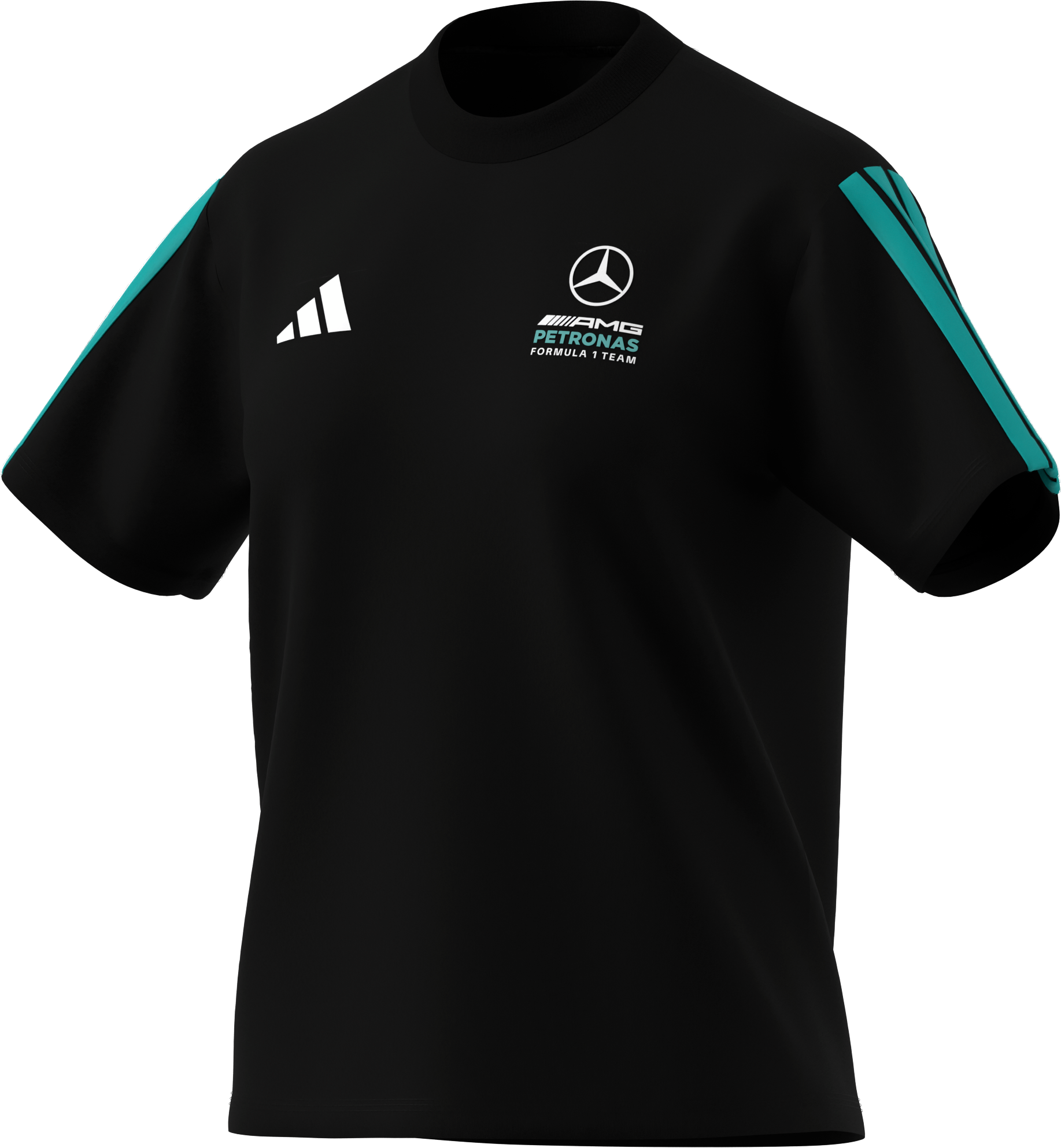 Women's T-shirt, Mercedes-AMG F1 - black, M