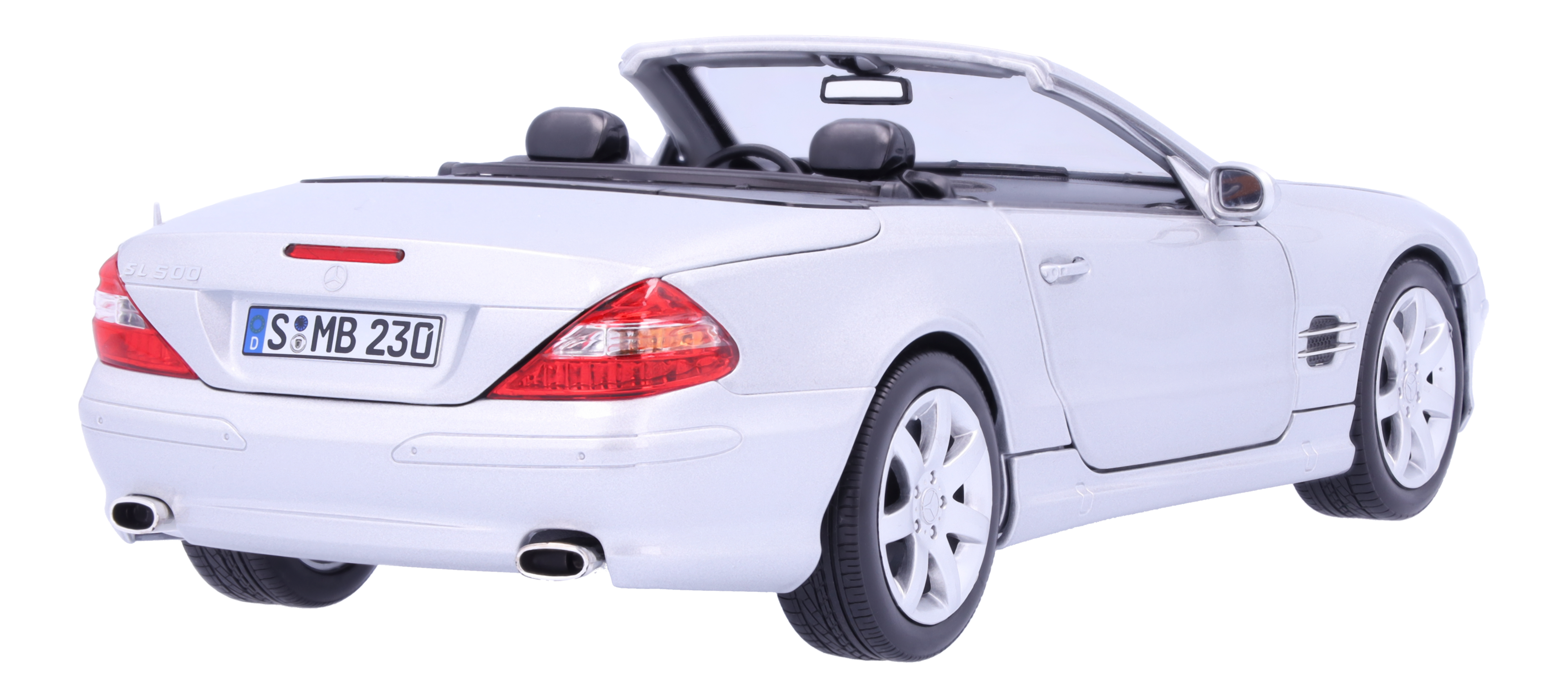 SL 500 R 230 (2001-2006) - brillantsilber, Norev, 1:18