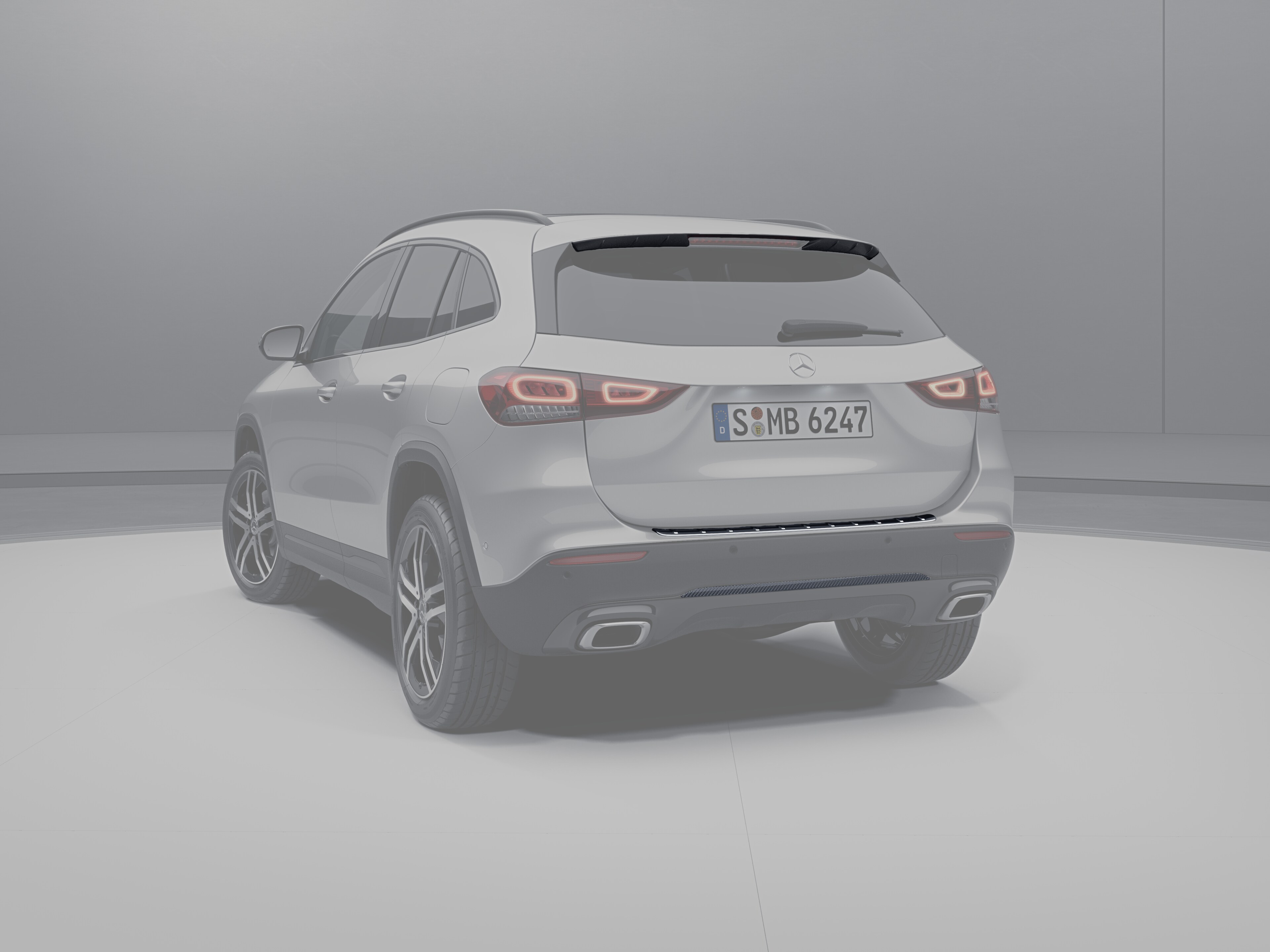 Roof spoiler - Plastic, primed